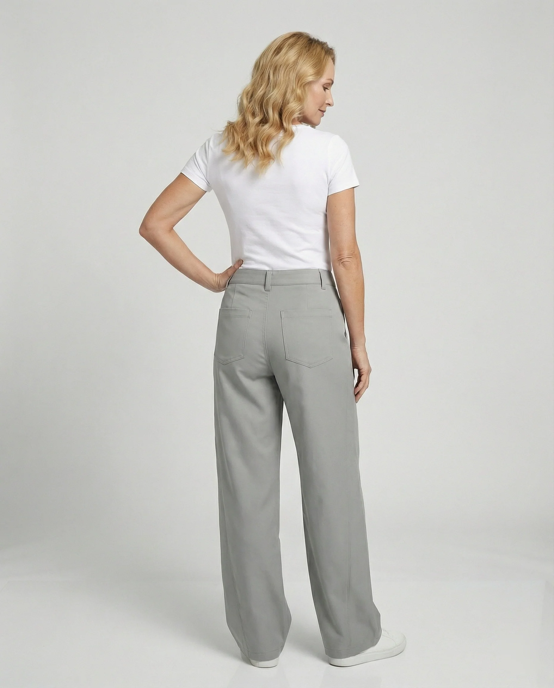 Freizeitkleidung Damen Palazzo Hose - Image 4