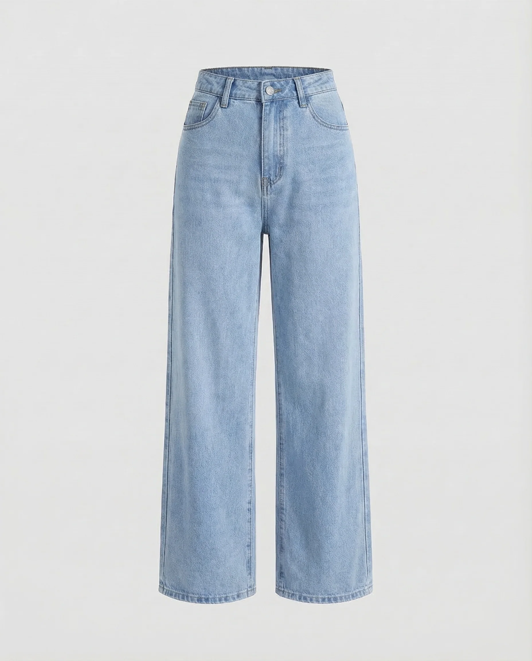 Damen Palazzo Jeans High Waist - Image 6