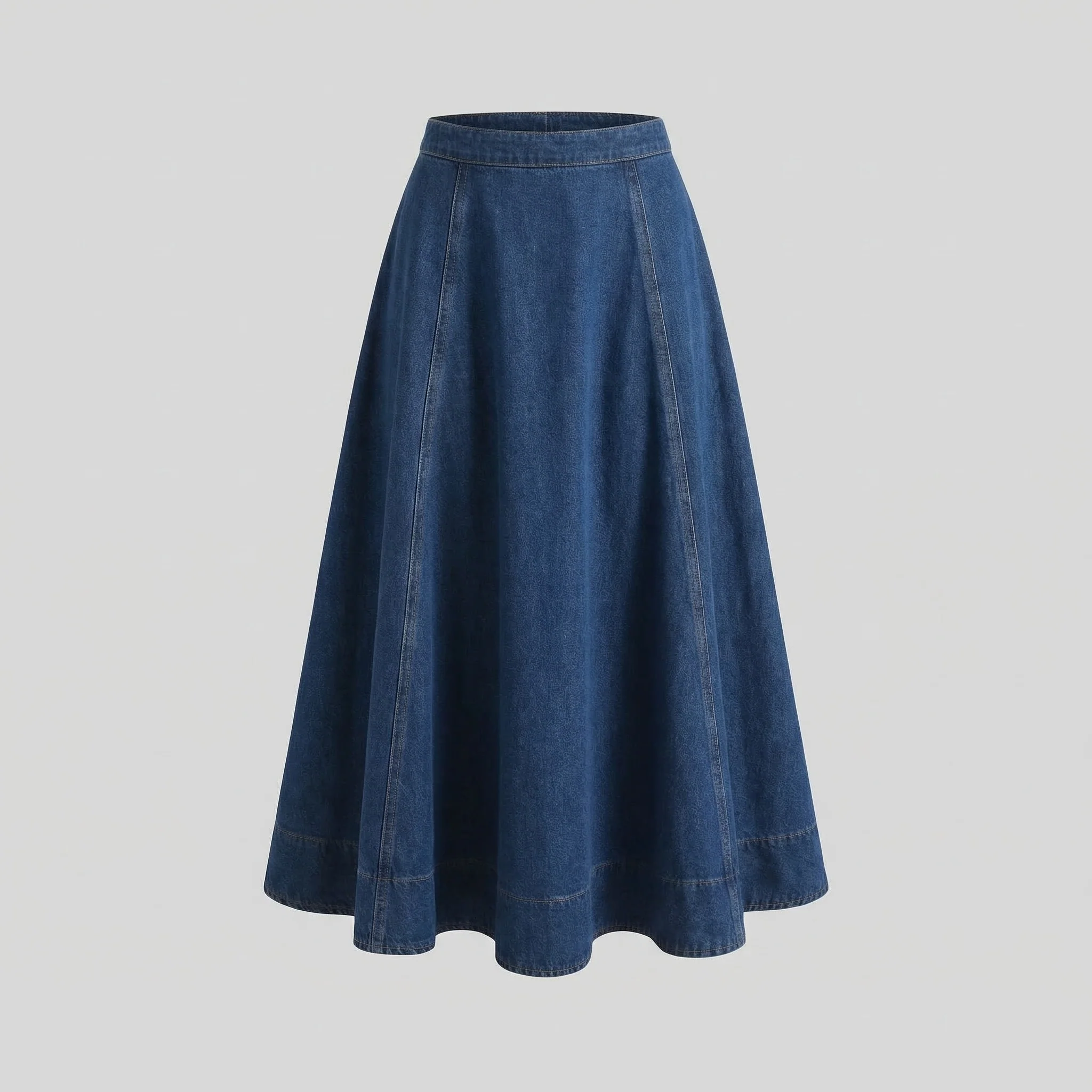 Maxirock Damen Jeans Lang - Image 5
