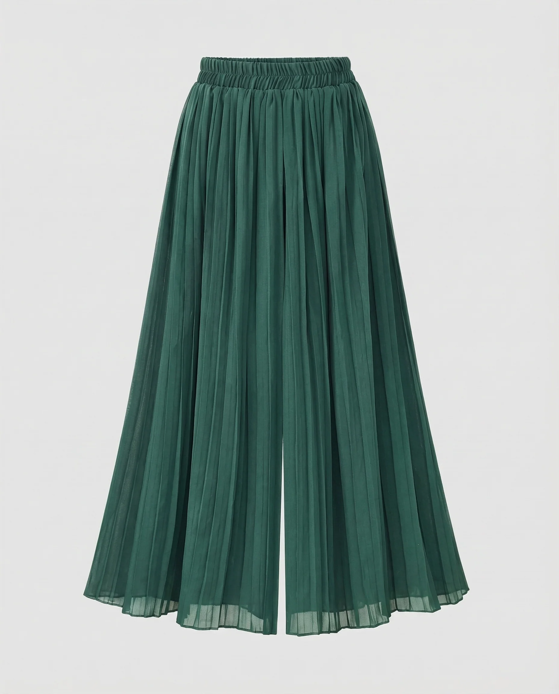 Damen Weite Hose Plissee - Image 5