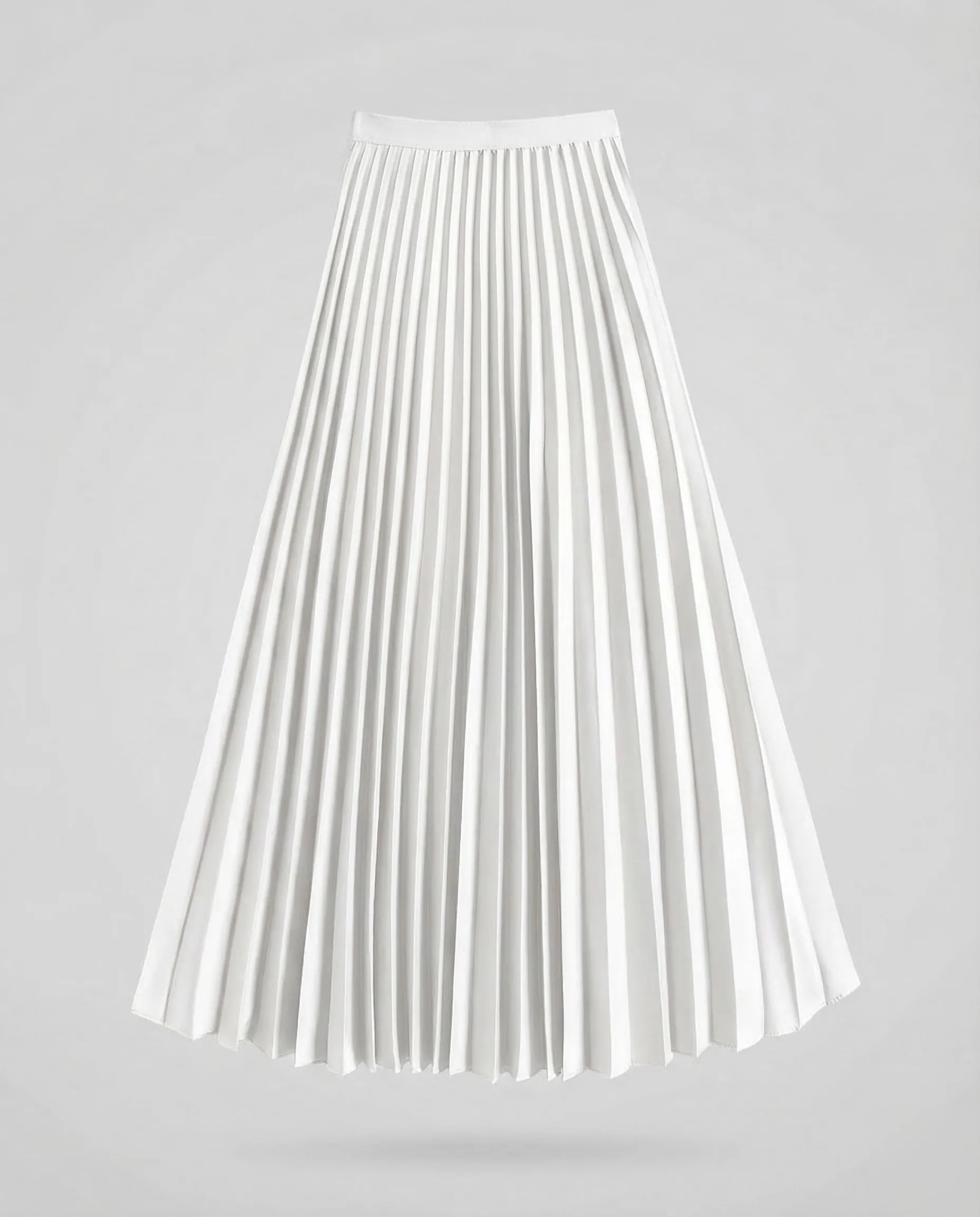 Damen Midirock Plissee High Waist - Image 5