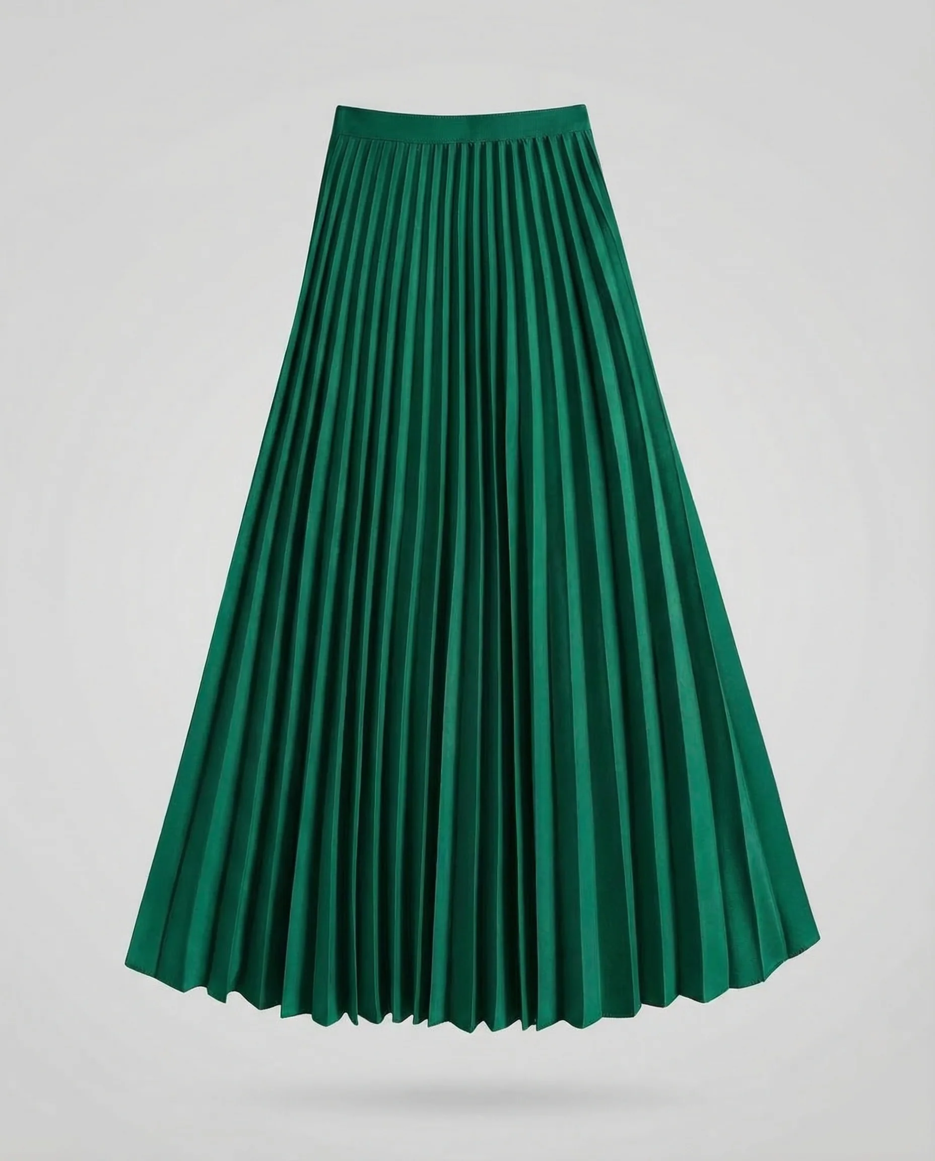 Damen Midirock Plissee High Waist - Image 6