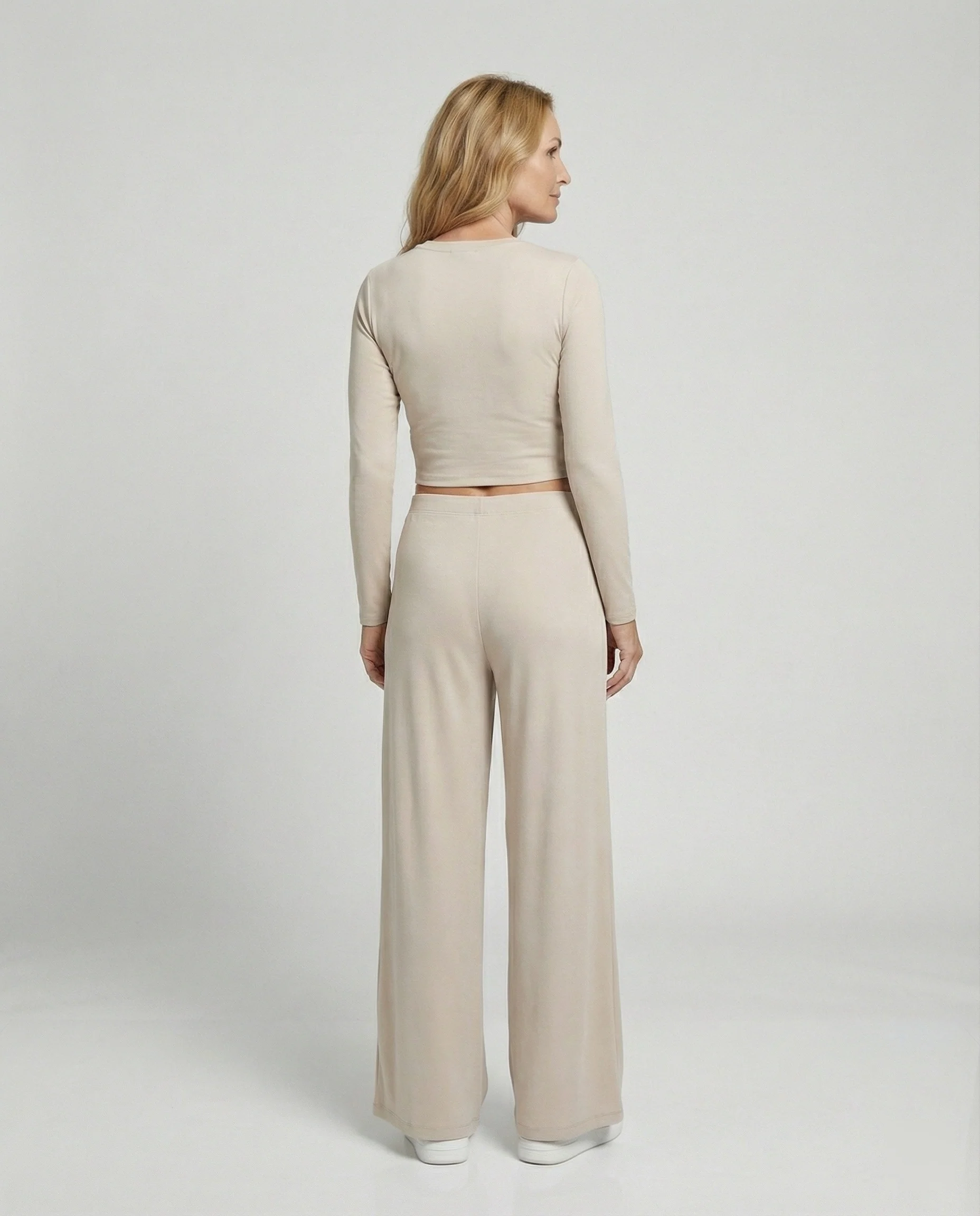 Freizeithose Damen mit weitem Bein - Image 2