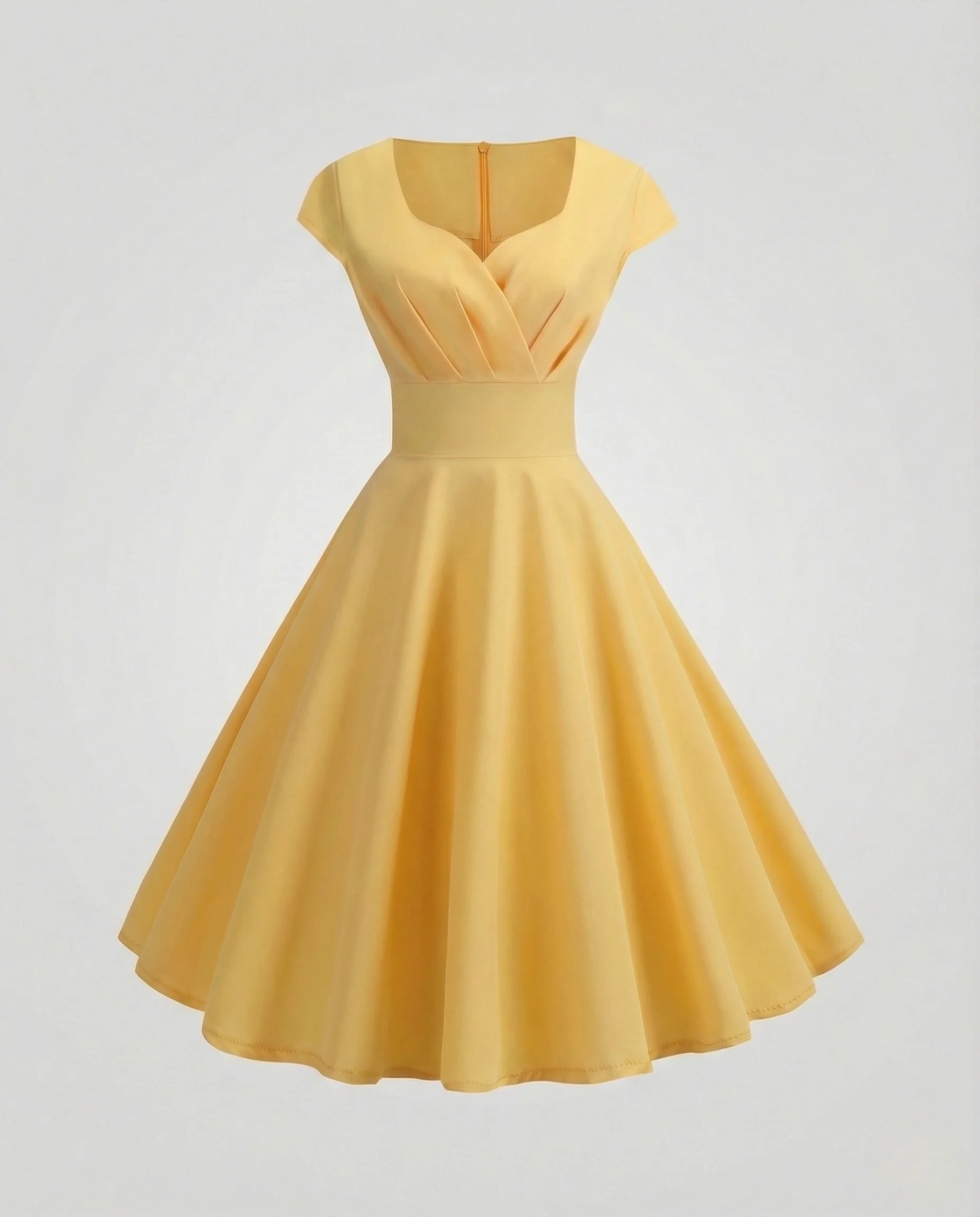 Damen Retro Swingkleid mit Tellerrock - Image 9
