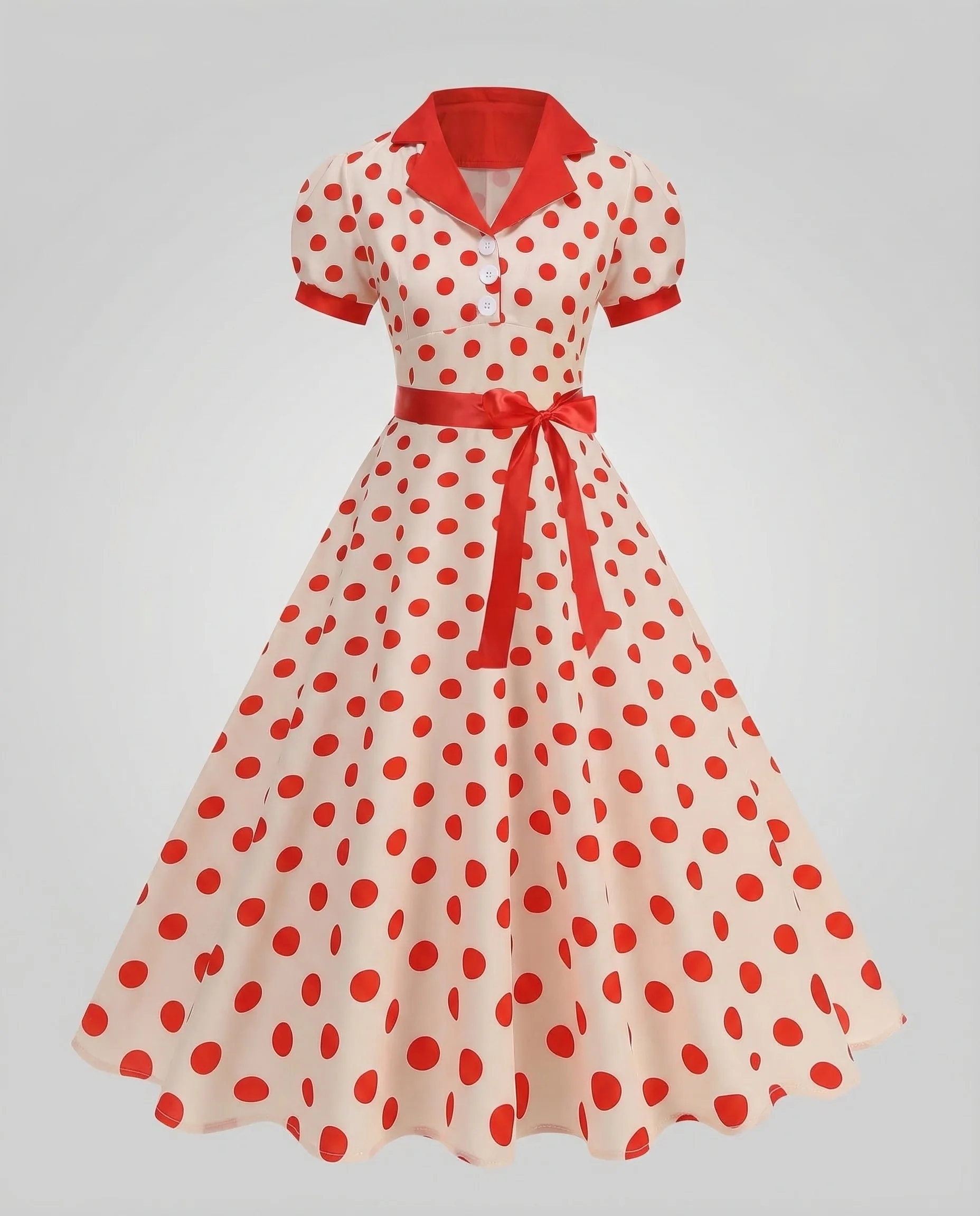 Damen Swingkleid Retro - Image 5