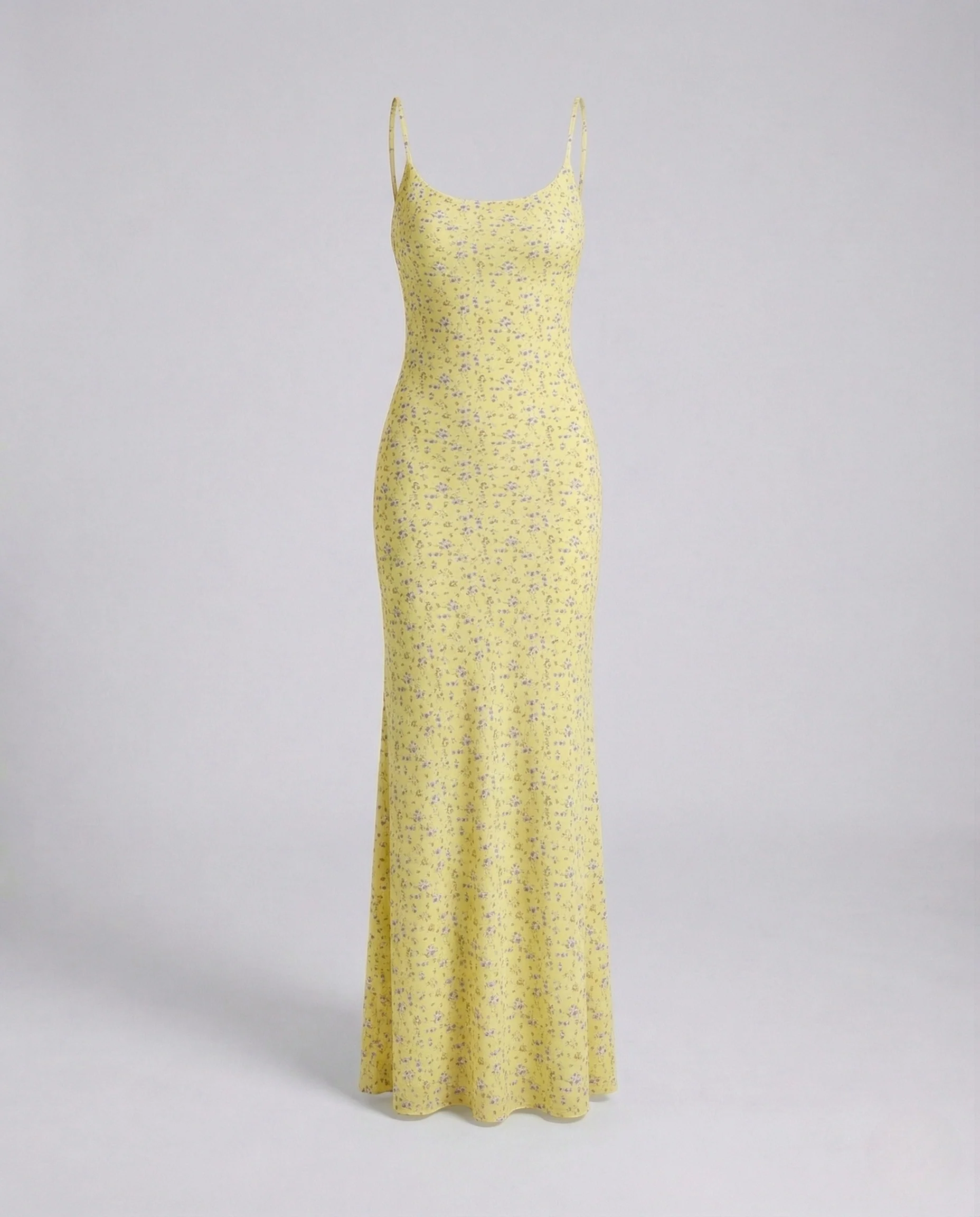 Damen Rückenfreies Jersey Maxikleid - Image 10