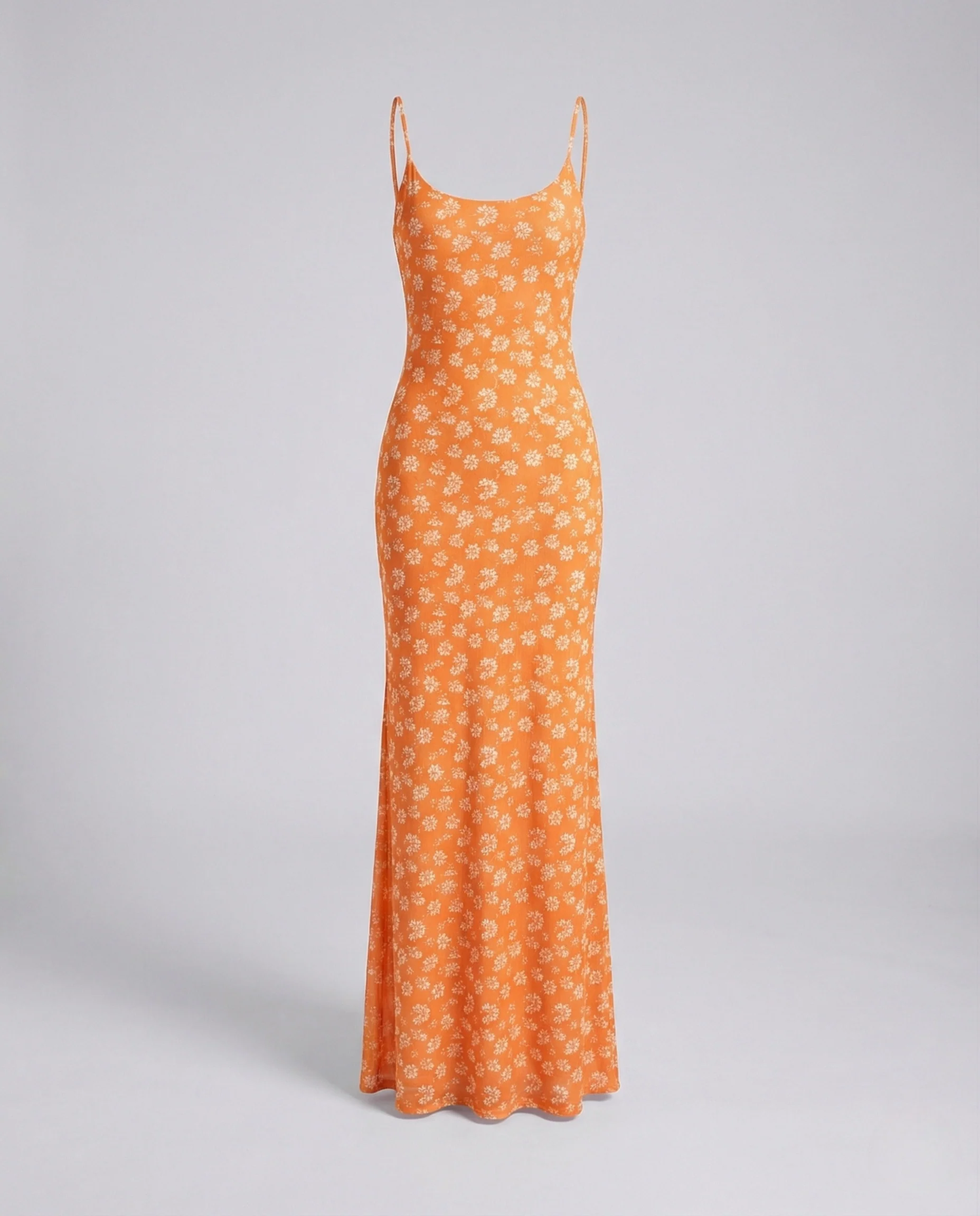 Damen Rückenfreies Jersey Maxikleid - Image 5