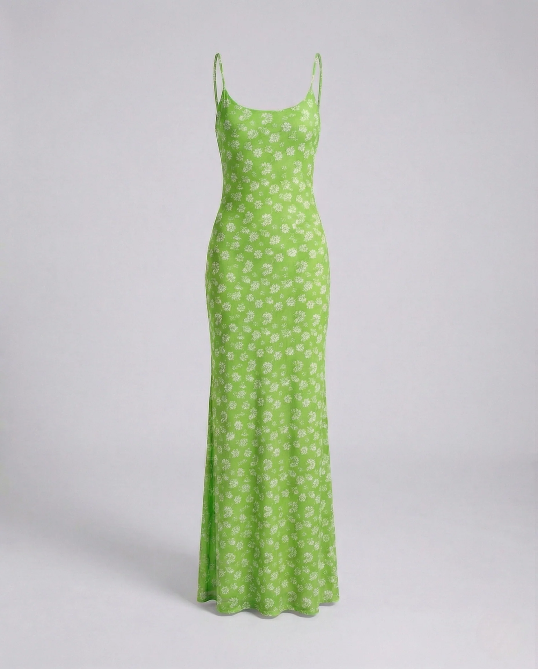 Damen Rückenfreies Jersey Maxikleid - Image 8