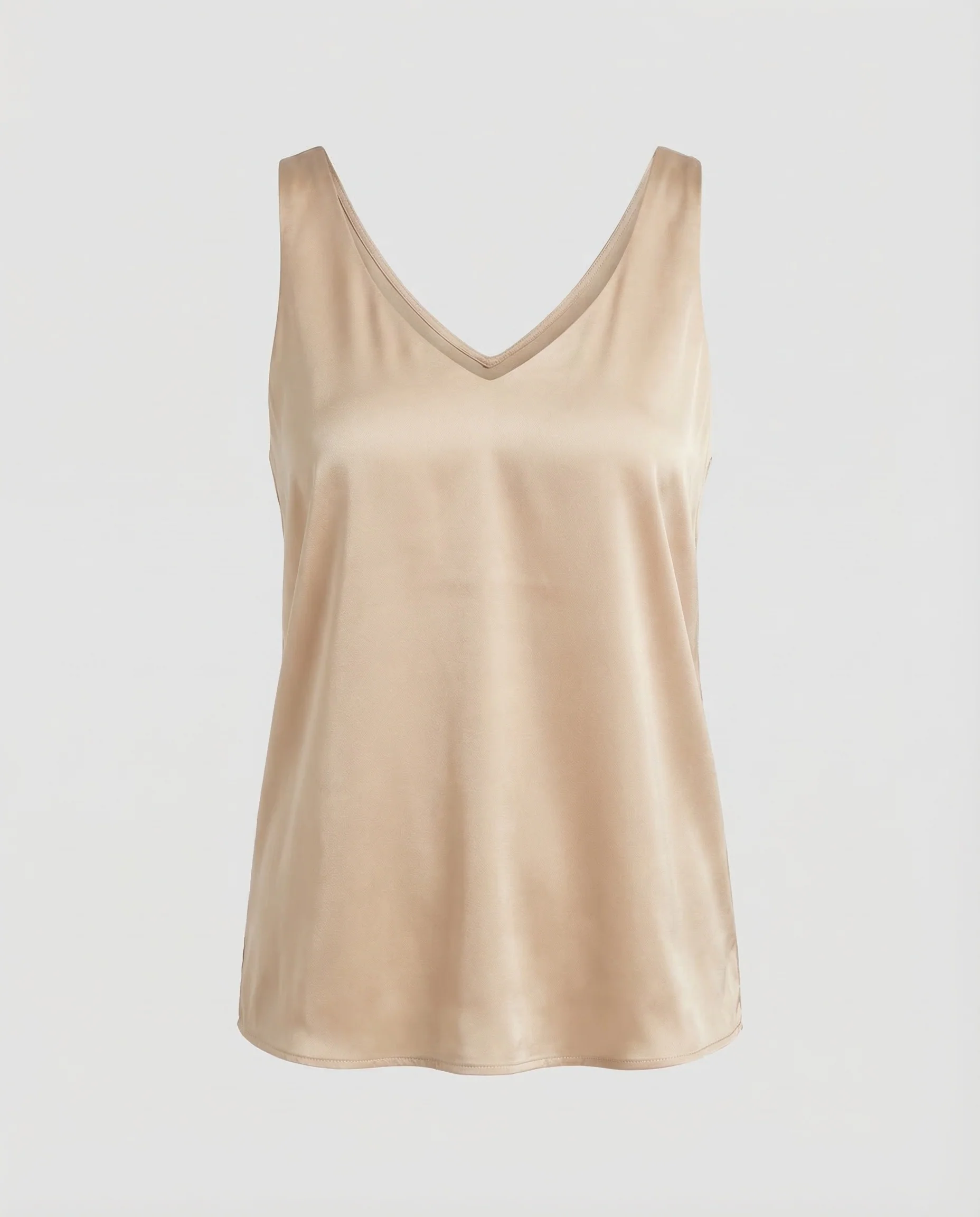 Damen Satin Top Spaghettiträger - Image 4