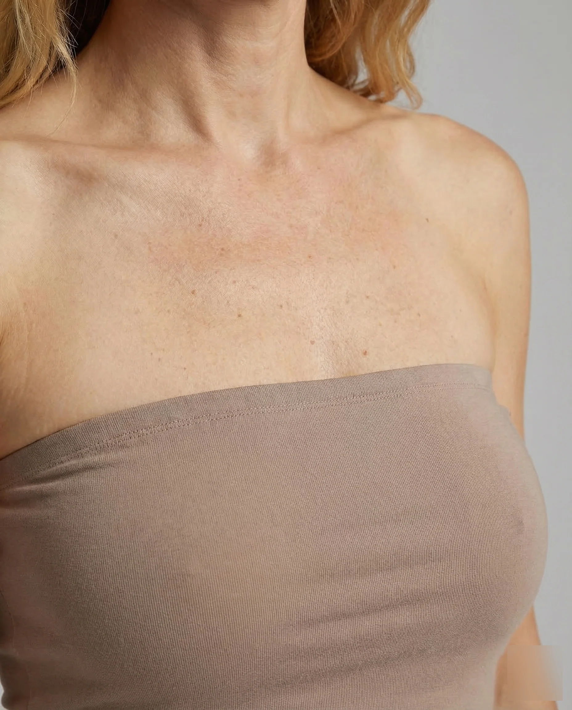 Damen Bandeau Top Ripp - Image 3
