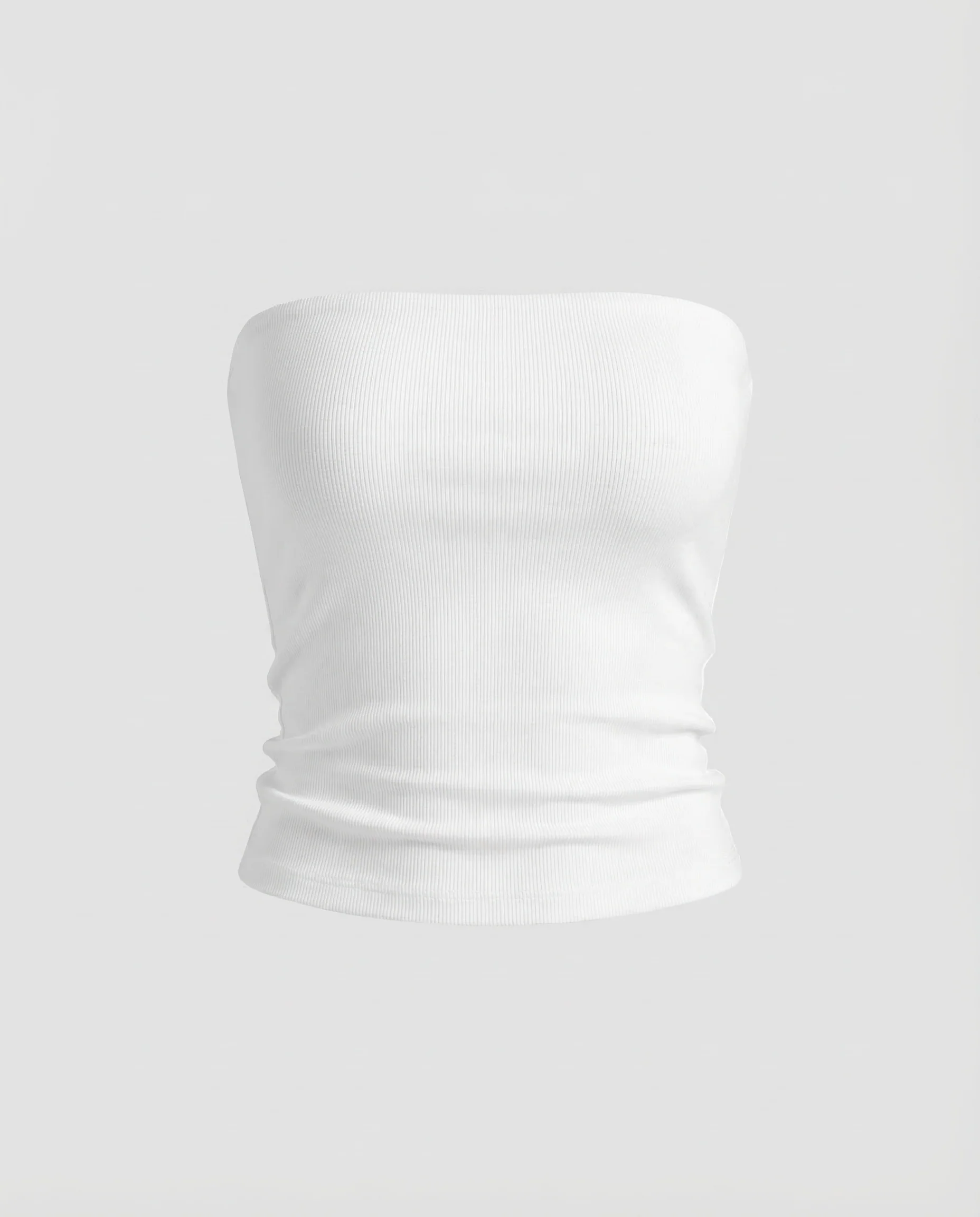 Damen Bandeau Top Ripp - Image 5