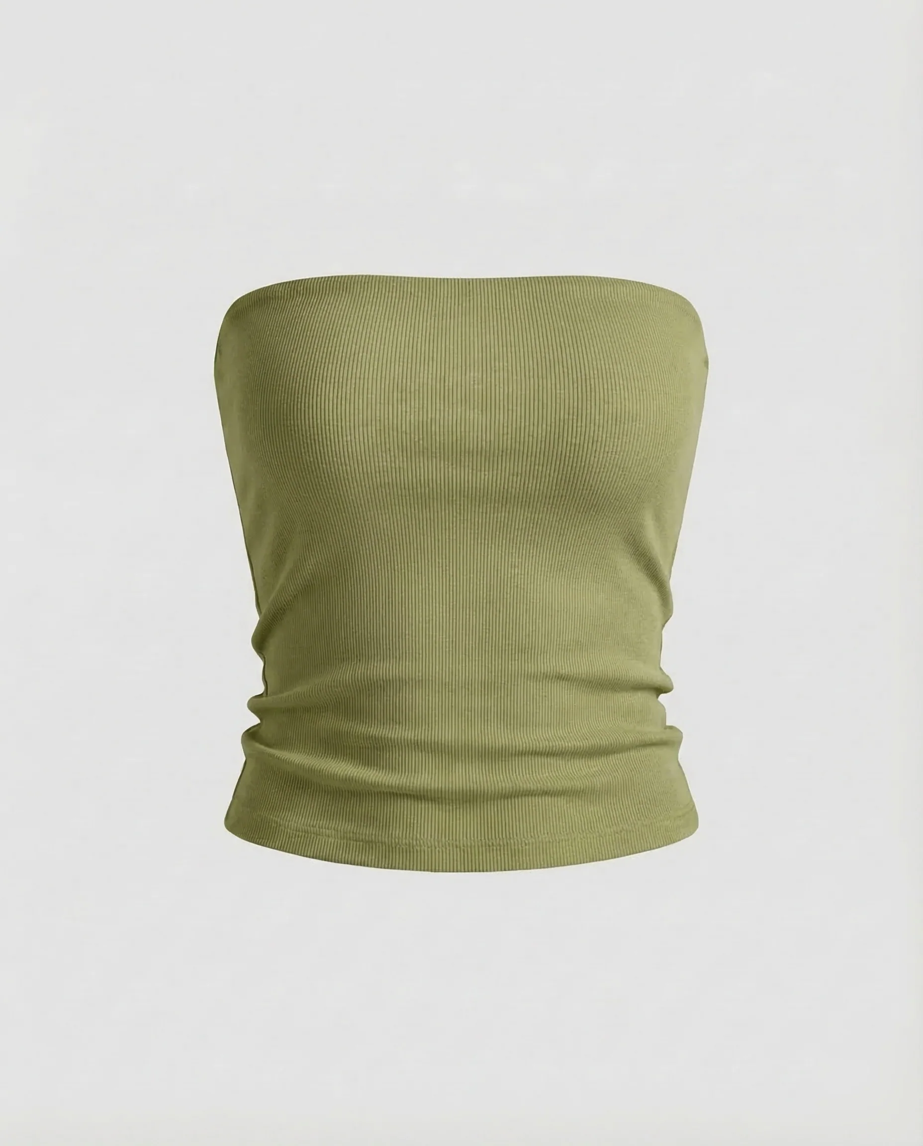Damen Bandeau Top Ripp - Image 7