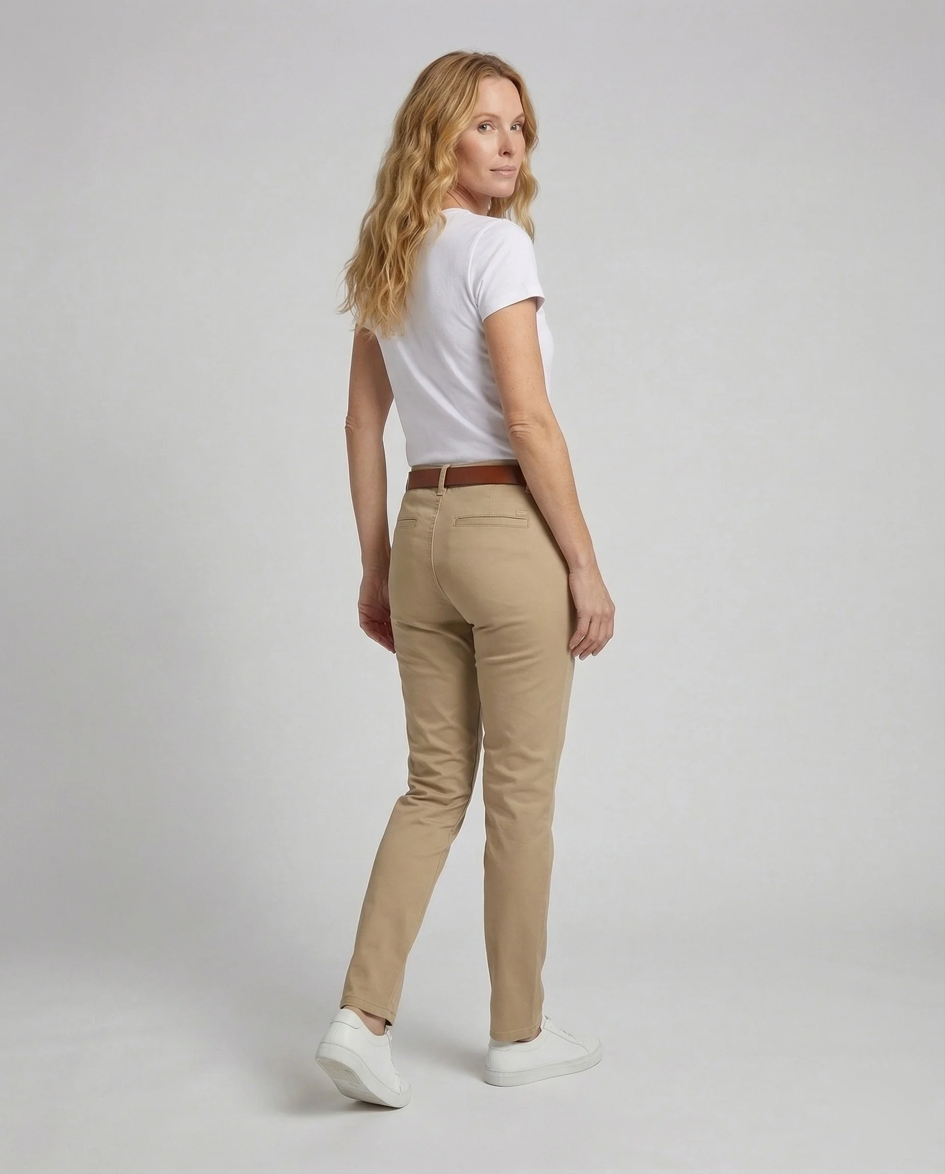 Damen Chinohose Elastikbund - Image 4