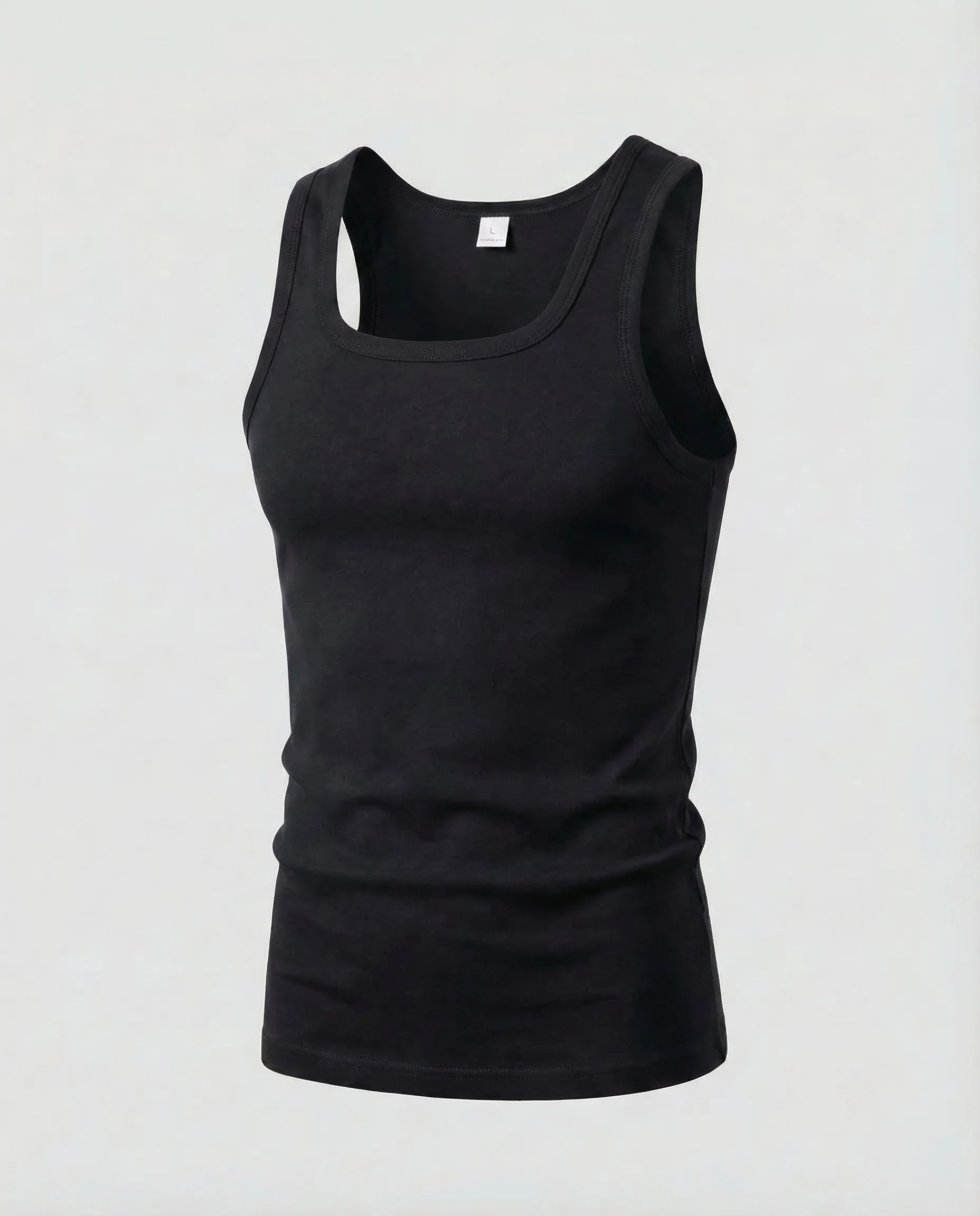 Damen Tanktop Baumwolle Eckiger Ausschnitt - Image 5