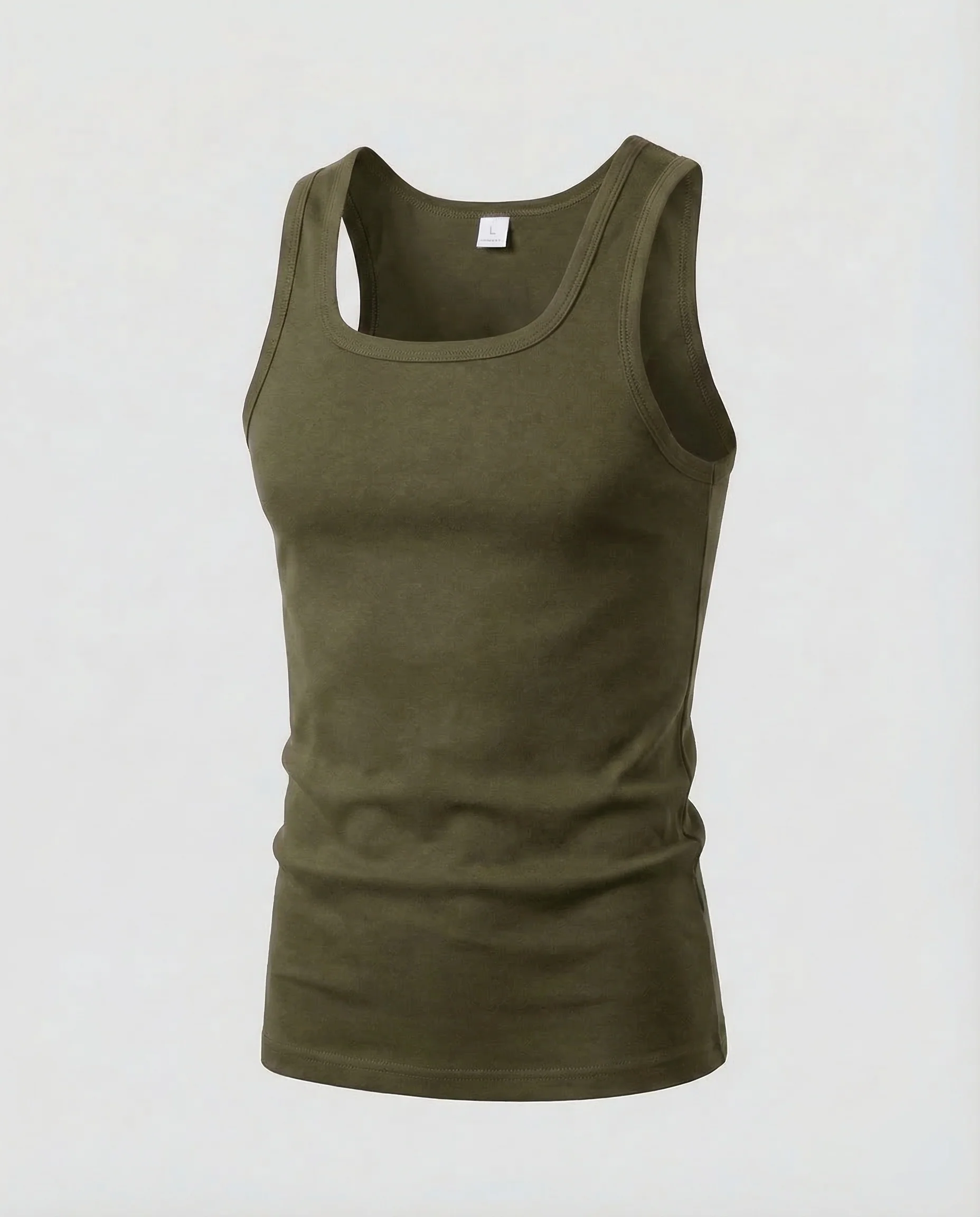 Damen Tanktop Baumwolle Eckiger Ausschnitt - Image 8