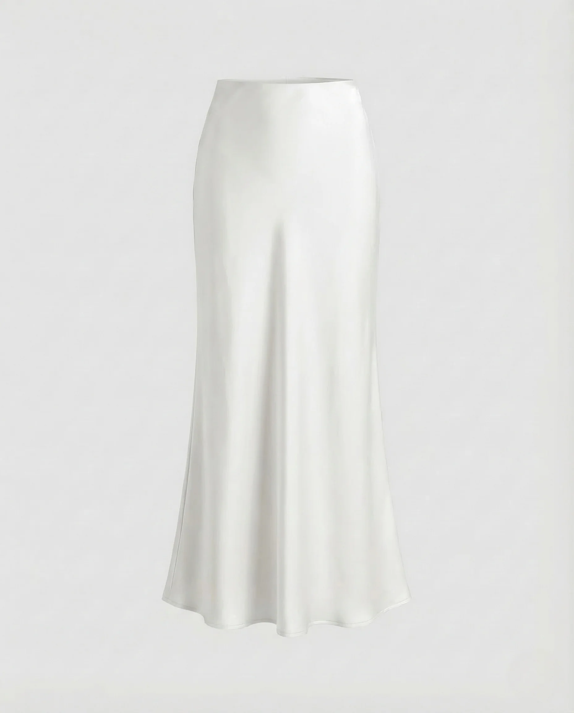Damen Satin Maxirock High Waist - Image 6