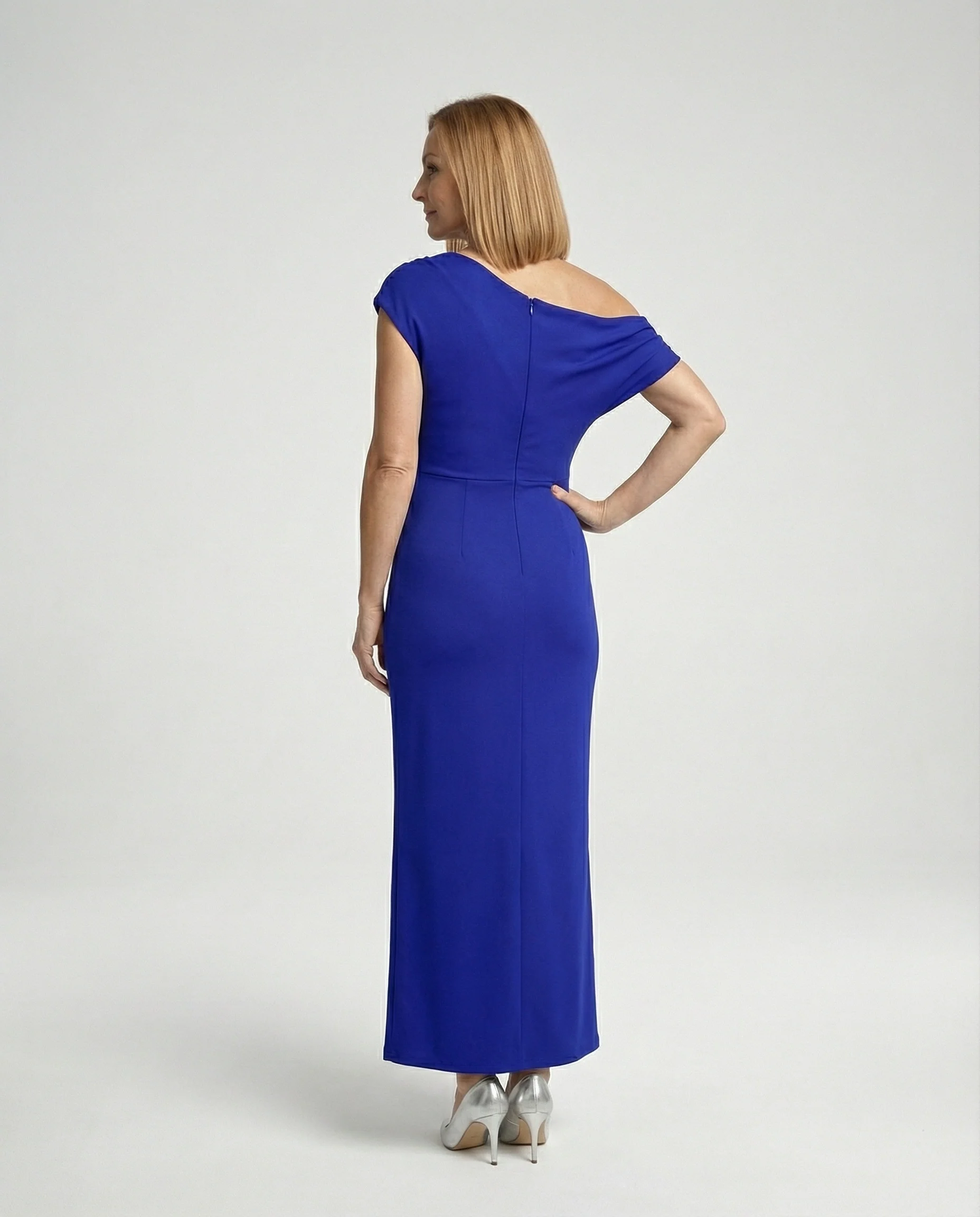 Abendkleid lang schulterfrei figurbetont - Image 4