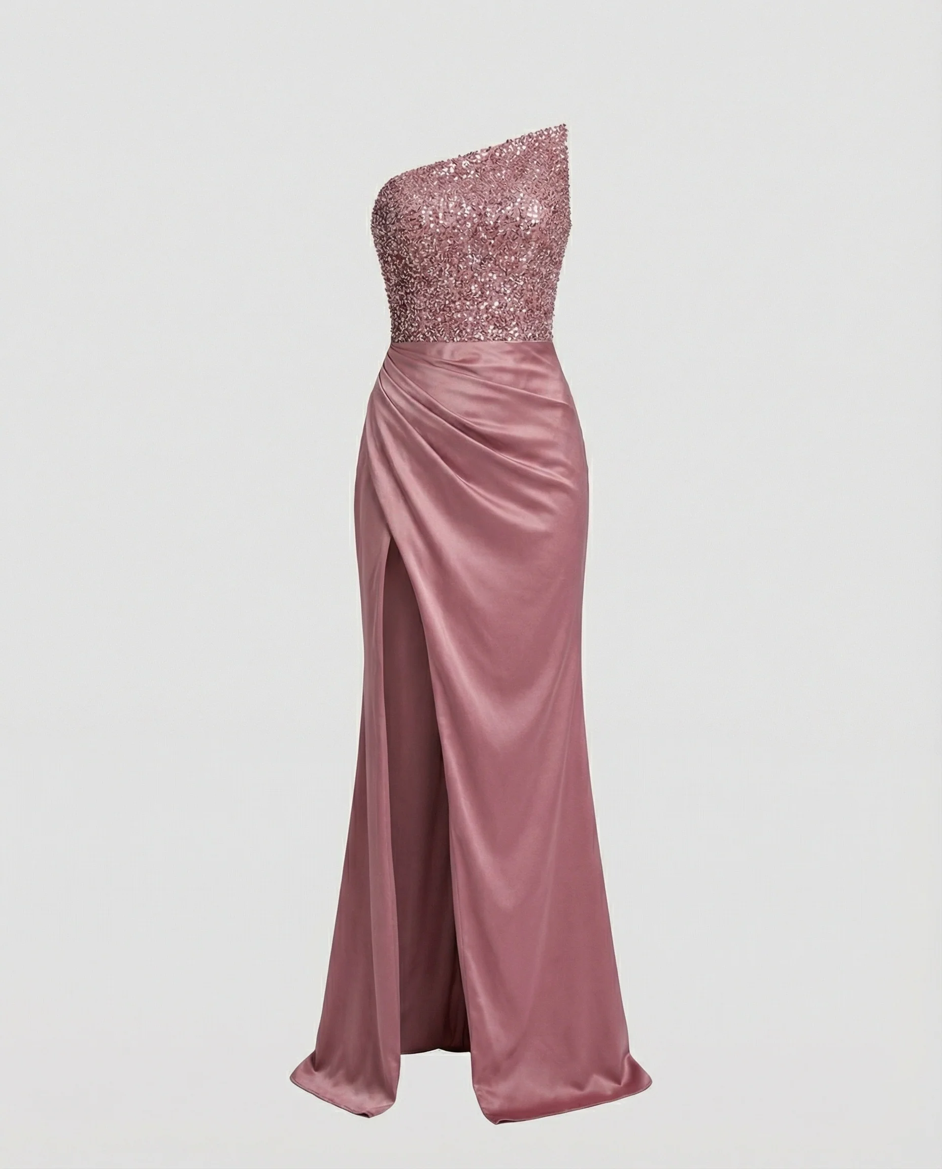 Damen Abendkleid Elegant Schulterfrei - Image 4