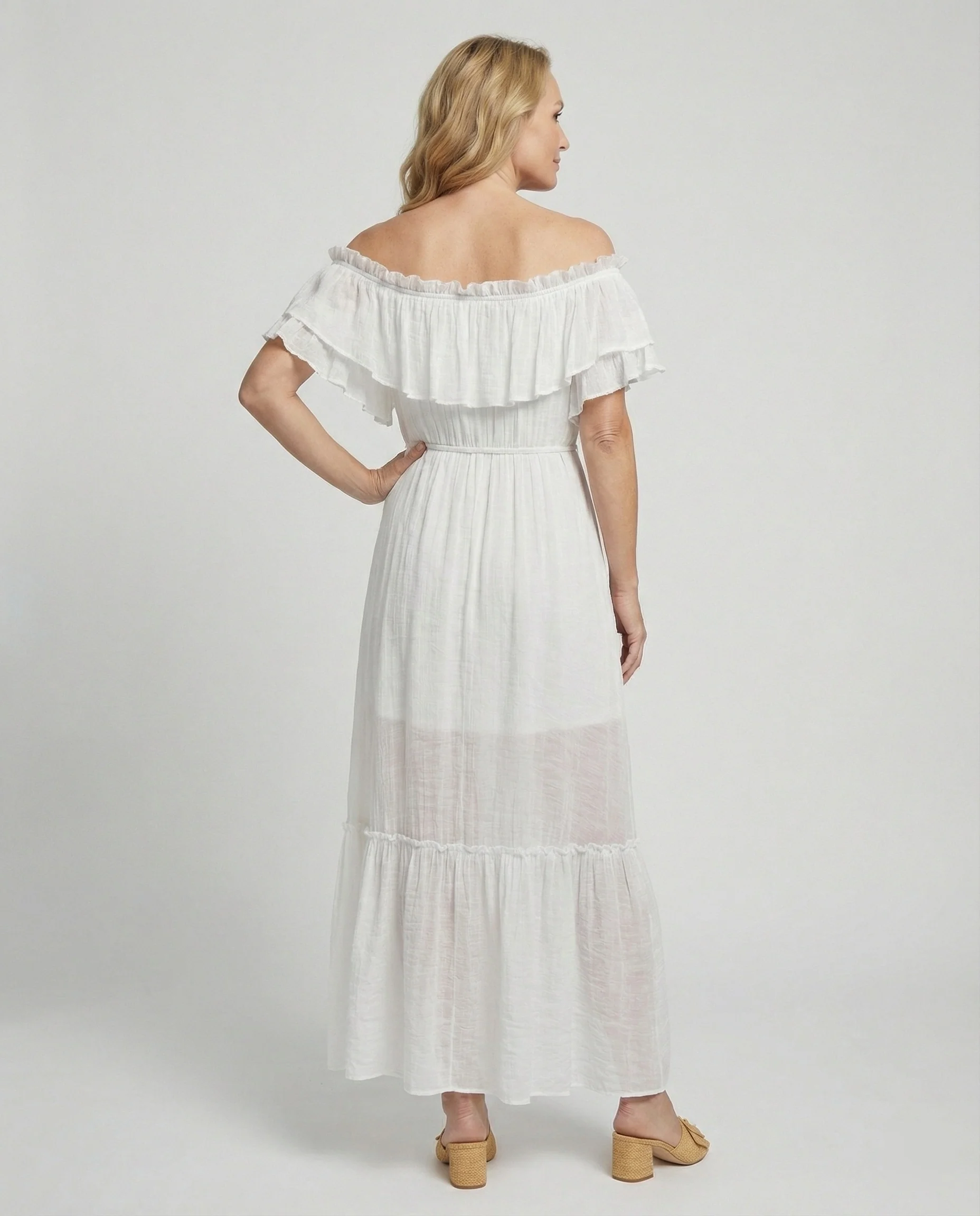 Boho Maxikleid Sommer Damen - Image 2