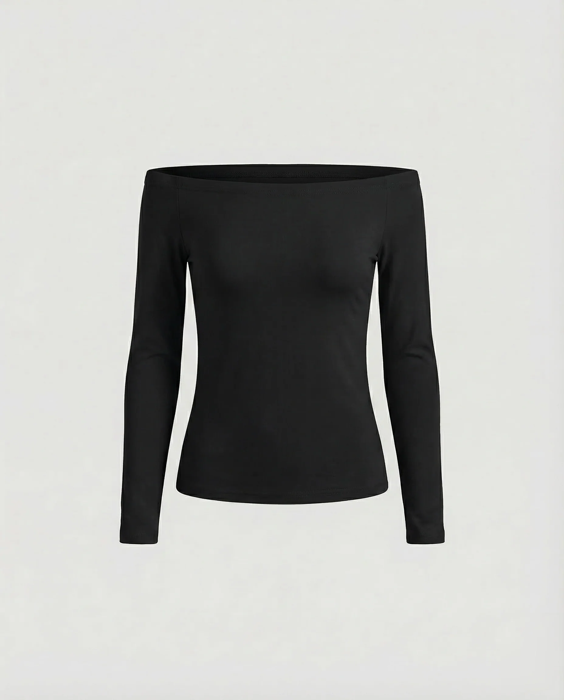 Damen Off Shoulder Shirt Langarm - Image 7