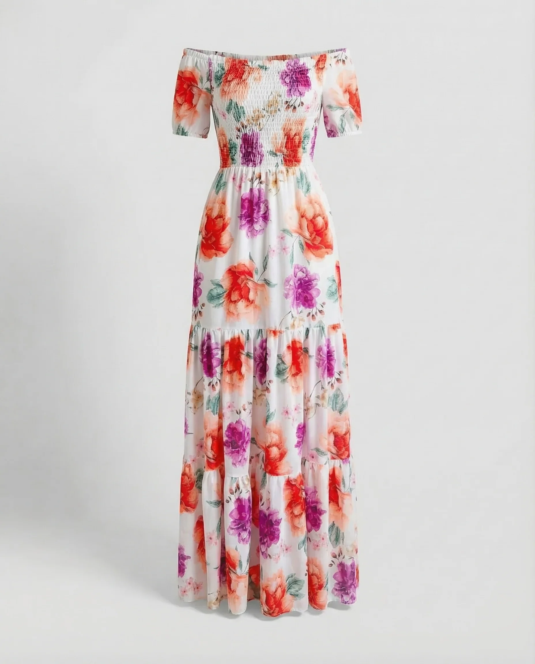 Damen Off Shoulder Maxikleid - Image 17