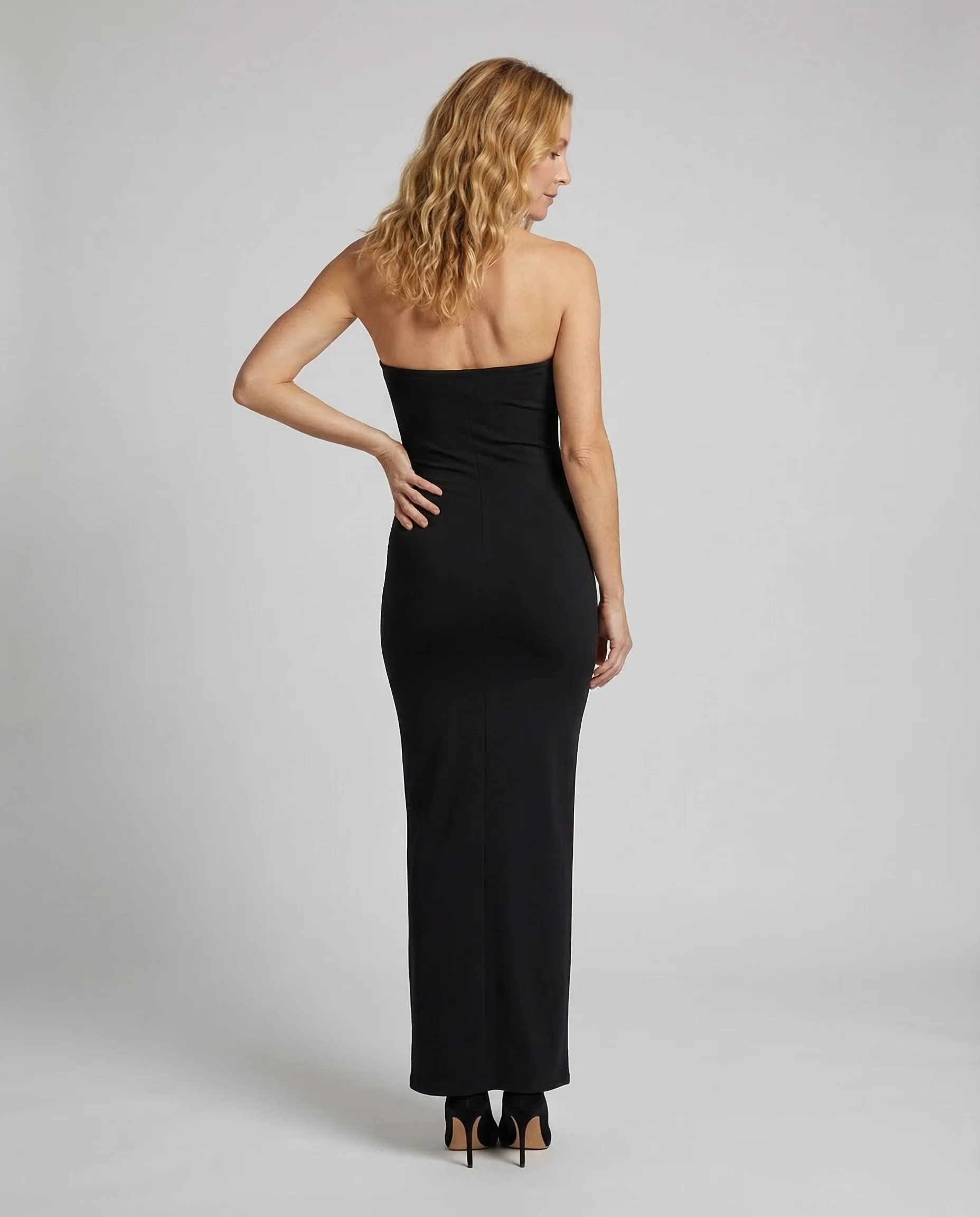 Damen Abendkleid Meerjungfrau Schulterfrei - Image 4