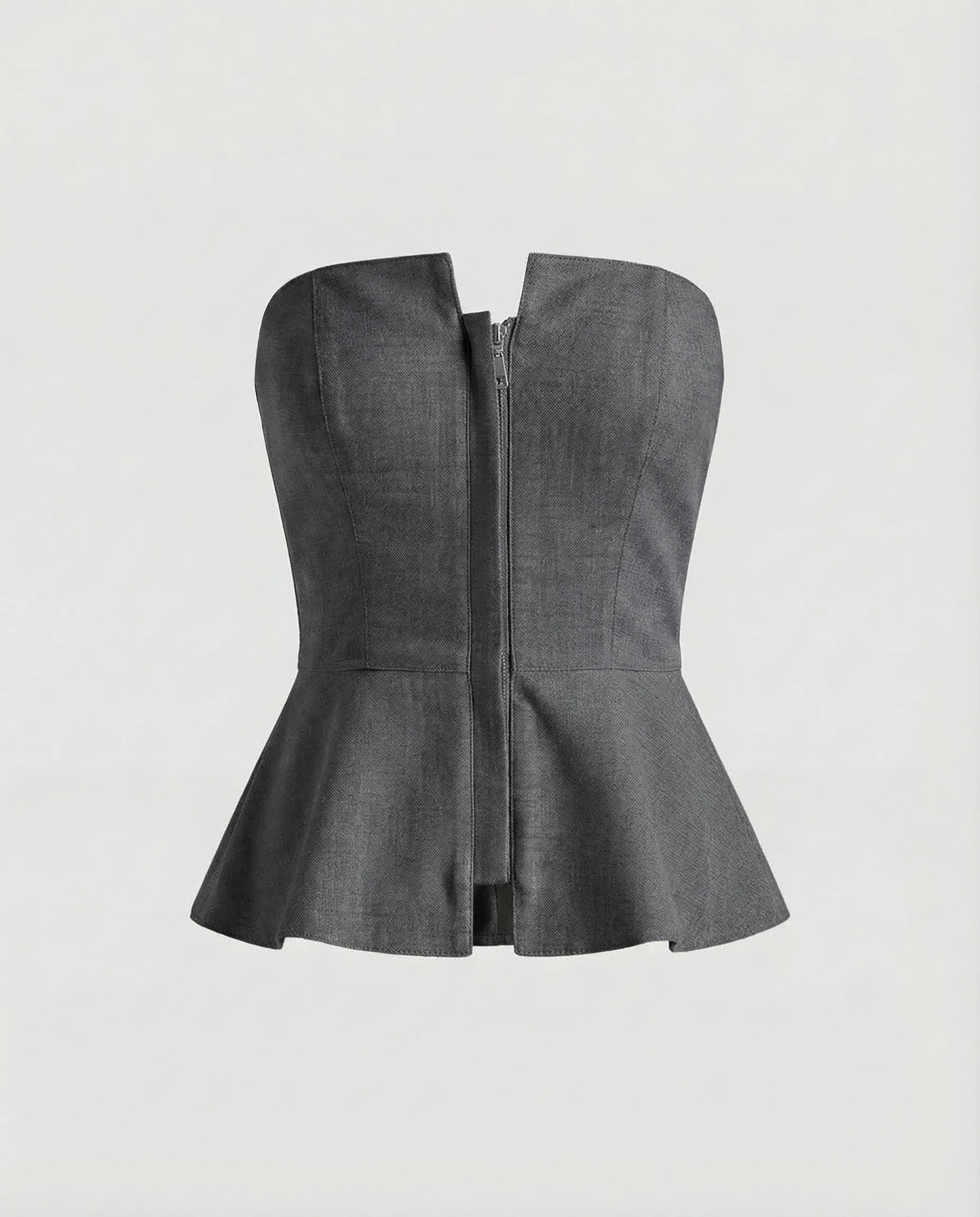 Damen Mieder Top Reißverschluss - Image 6