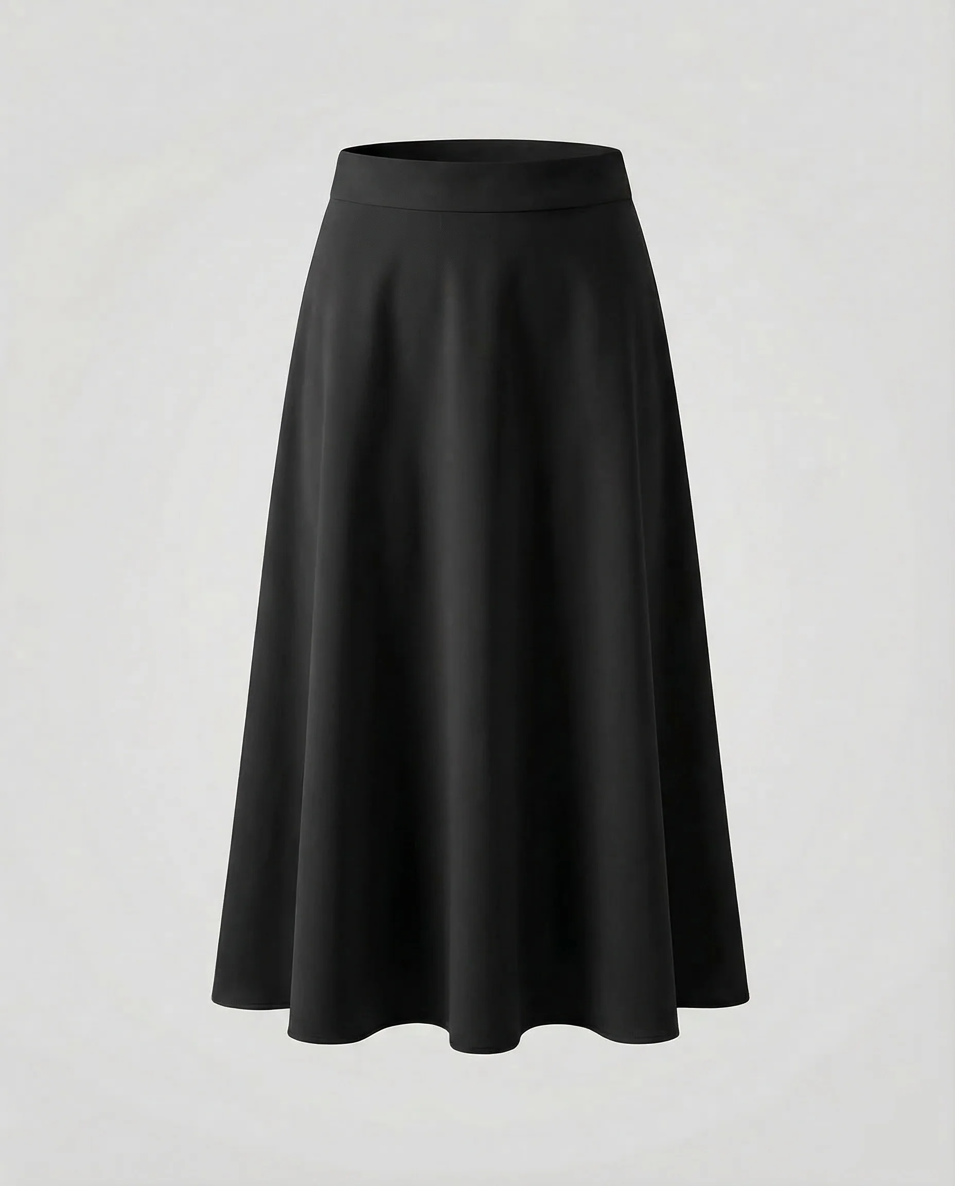 Damen Midirock Ponte Stoff - Image 6