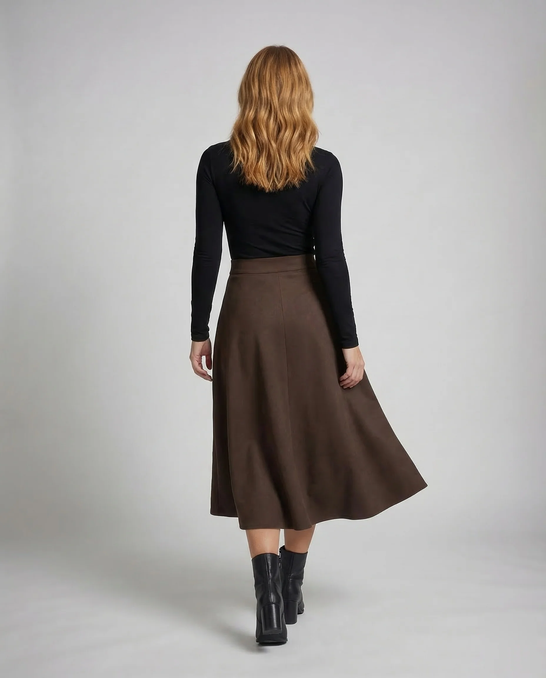 Damen Tellerrock Maxi - Image 4