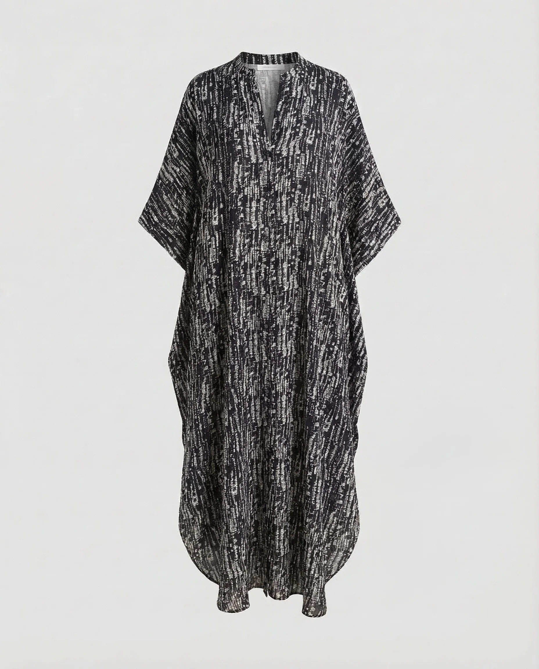 Damen Kaftan Kleid Maxi mit Taschen - Image 6