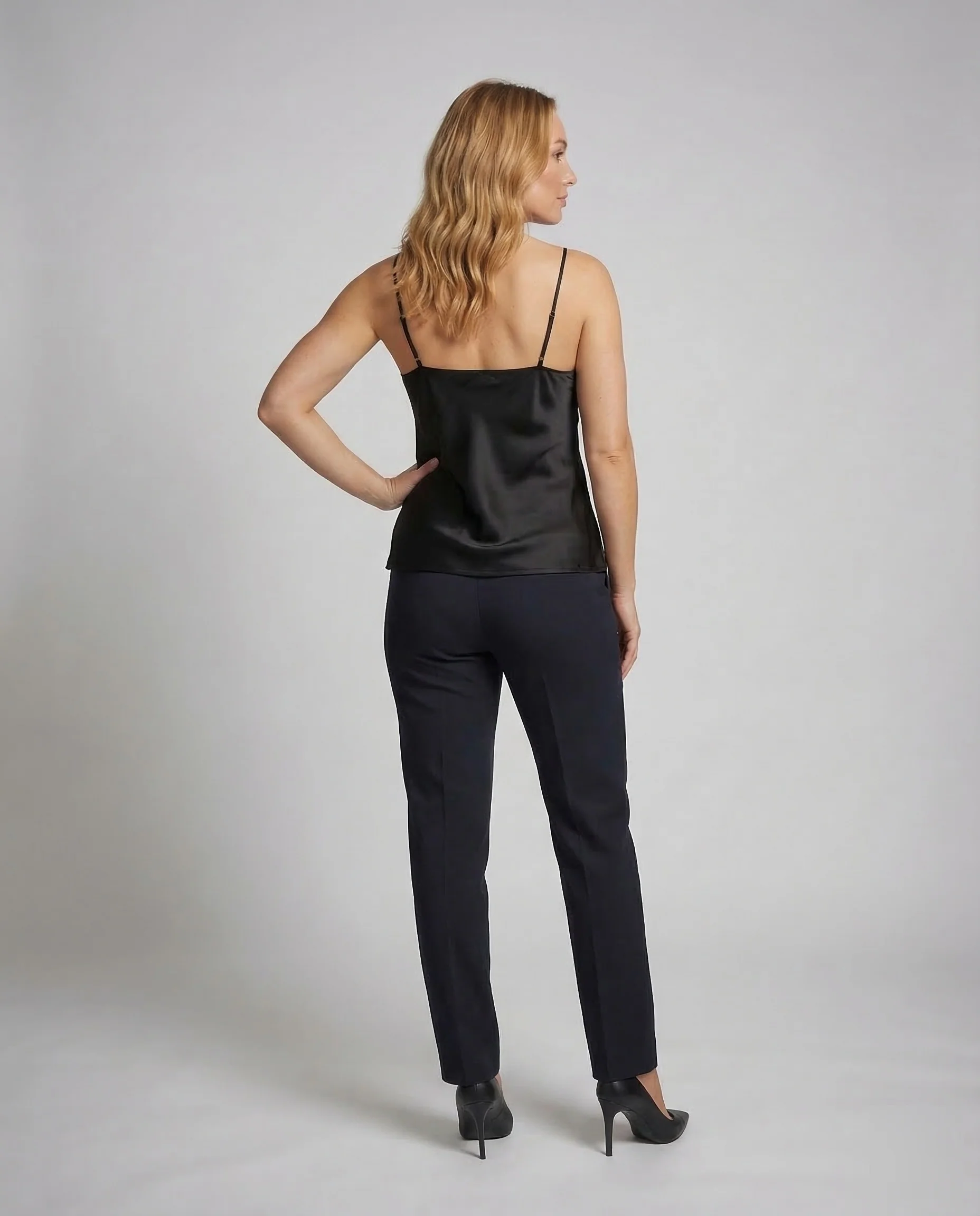Damen Spaghettiträger Top Viskose - Image 4