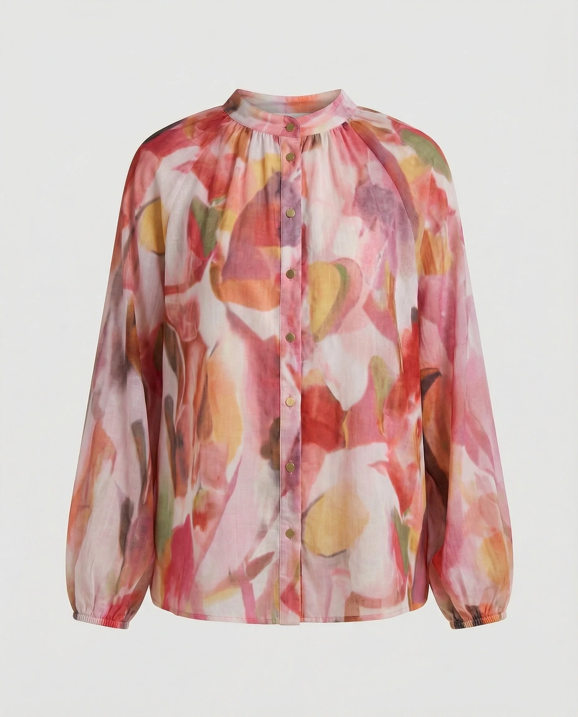 Damen Chiffon Blusentop Elegant - Image 6