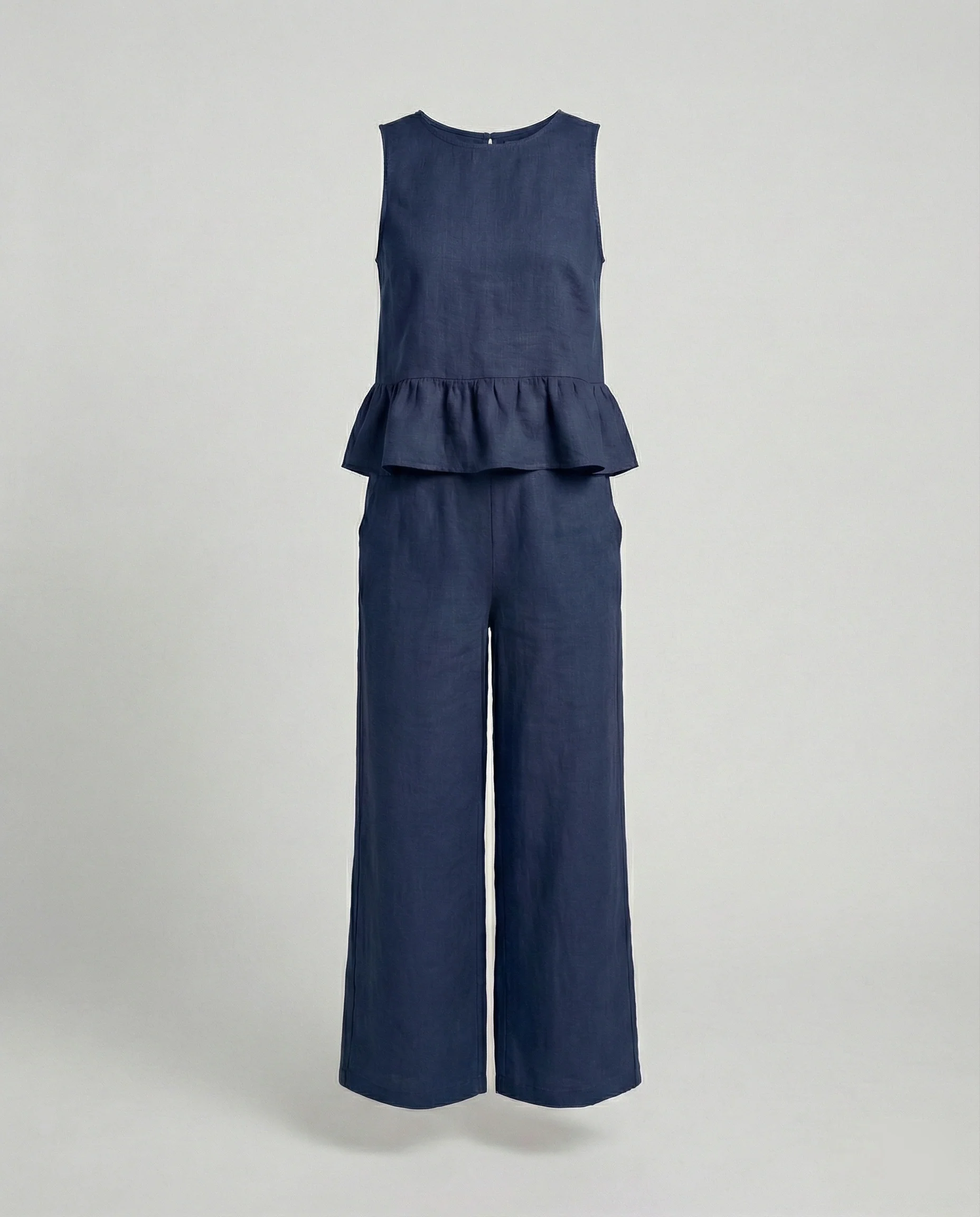 Damen Zweiteiler Set Sommer Palazzohose - Image 5