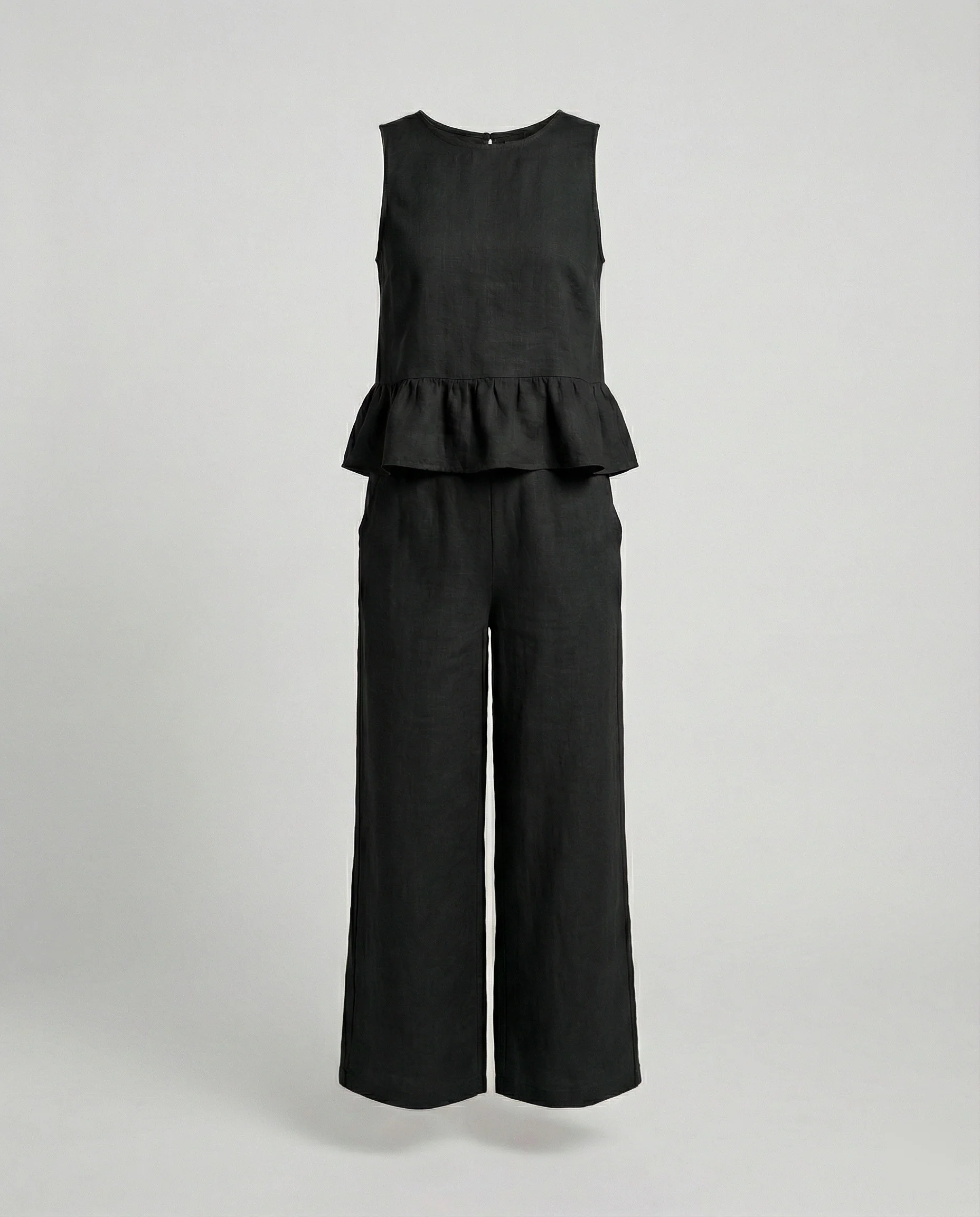 Damen Zweiteiler Set Sommer Palazzohose - Image 7