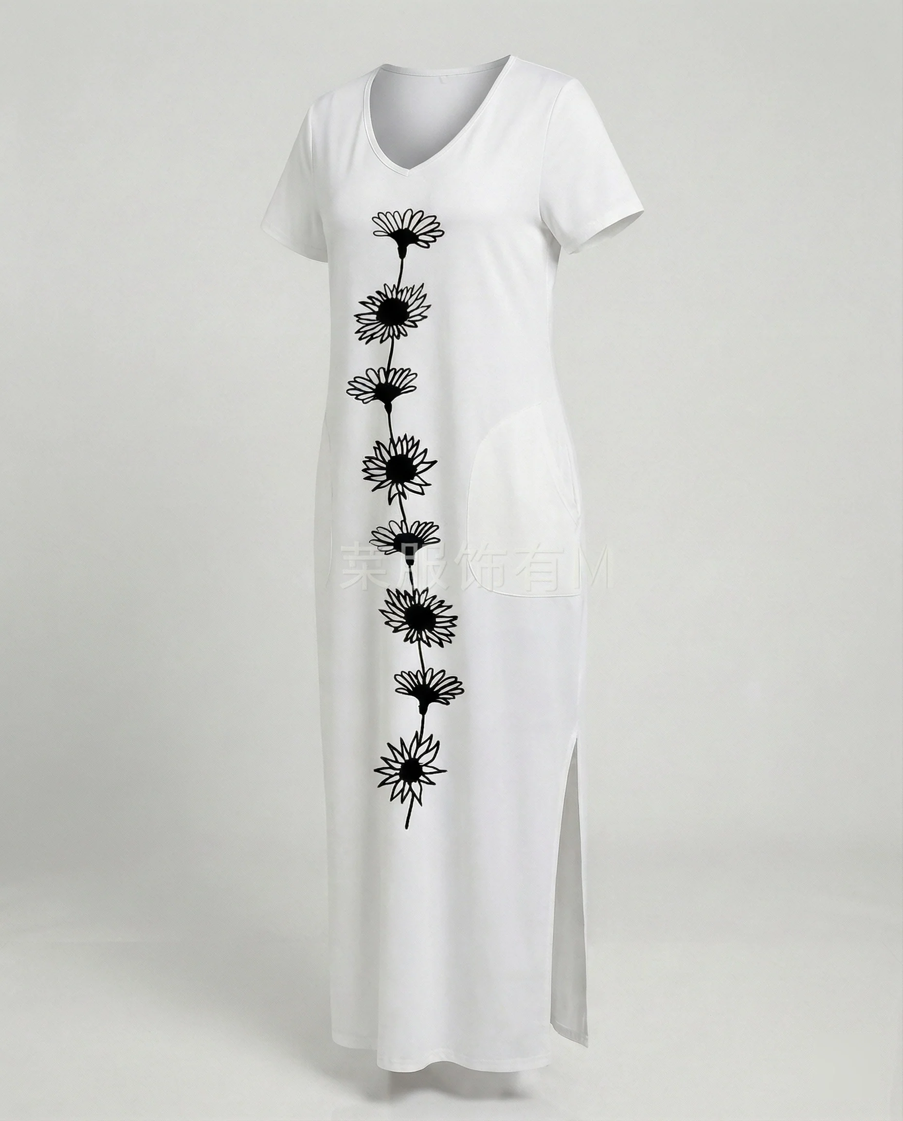 Damen Maxikleid Strand Sommer - Image 12