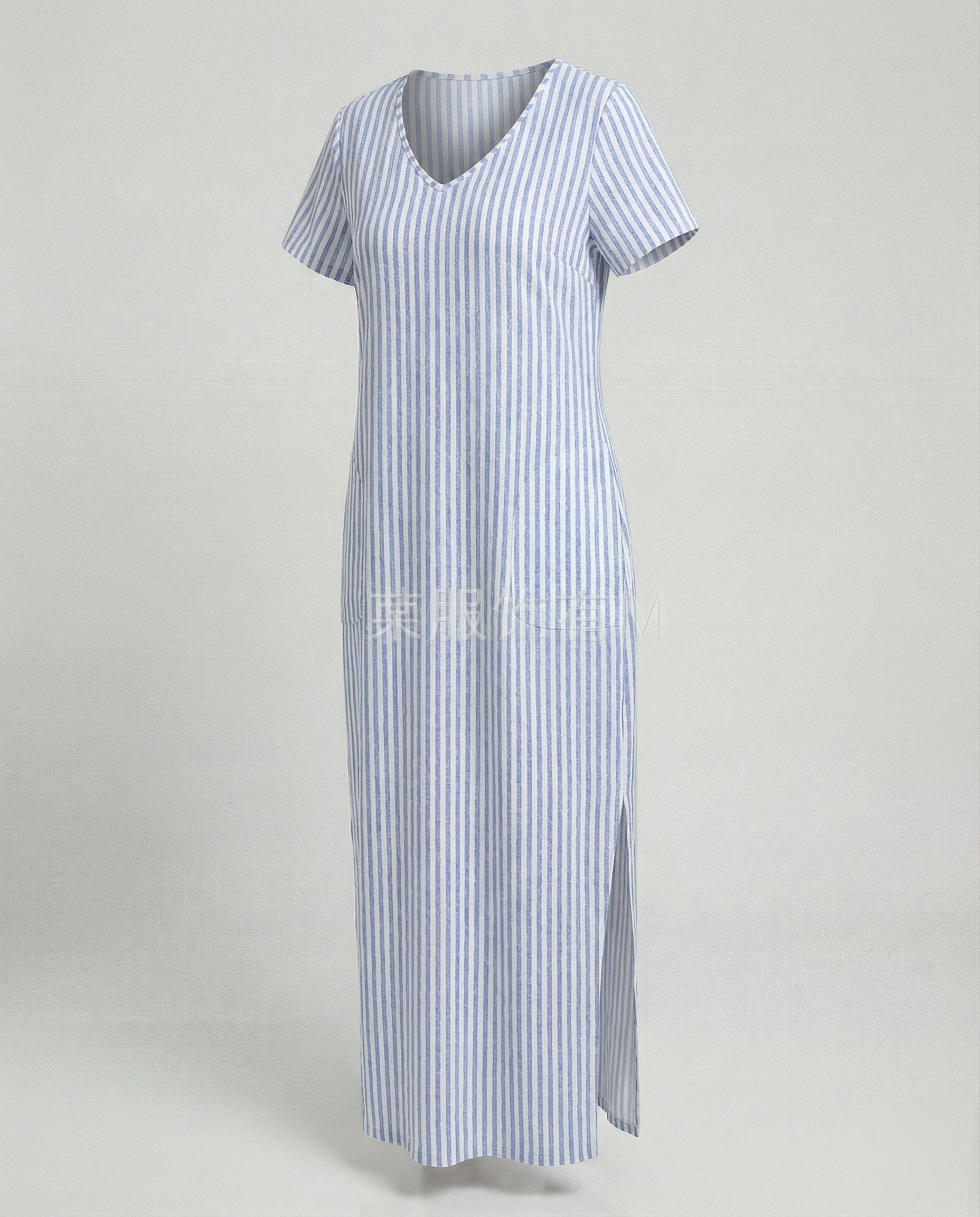 Damen Maxikleid Strand Sommer - Image 13