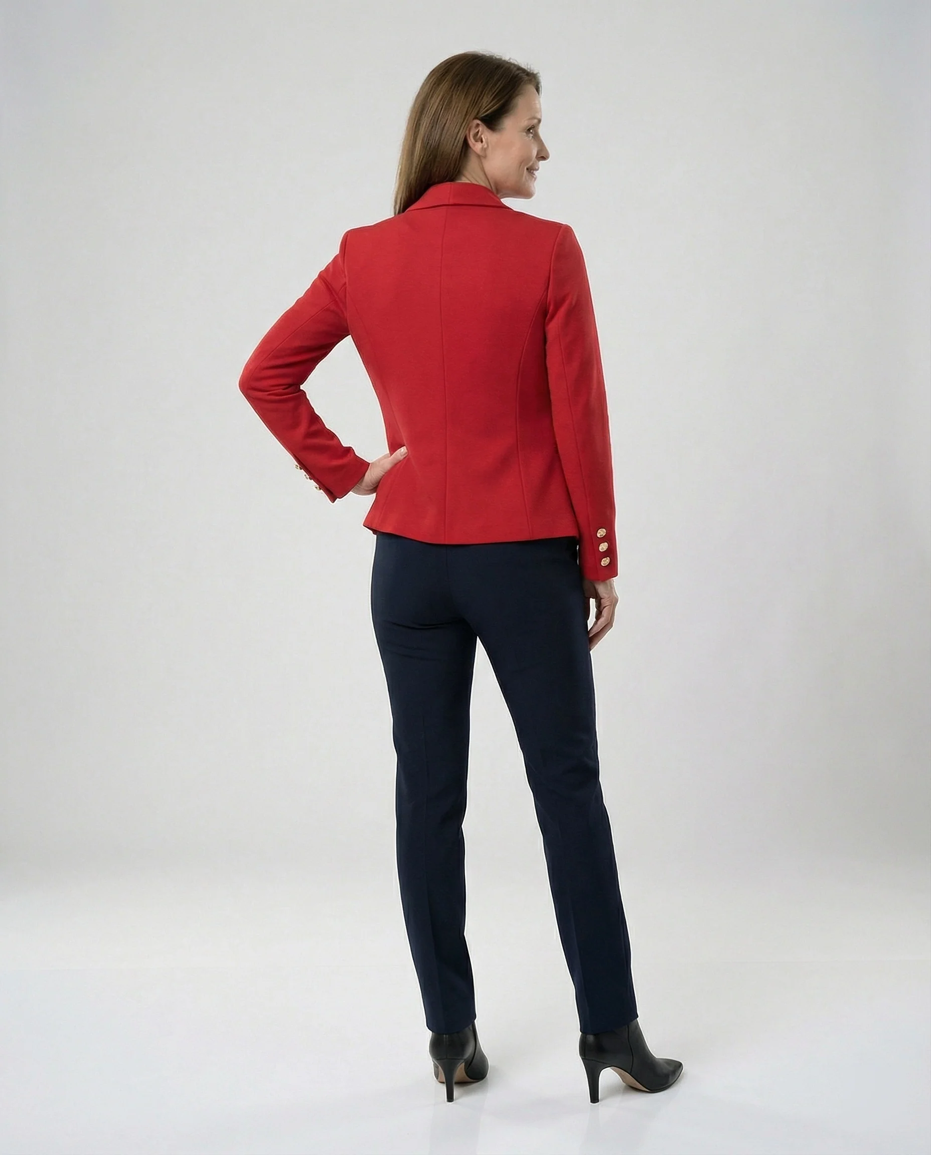 Damen Blazer asymmetrisch tailliert - Image 3