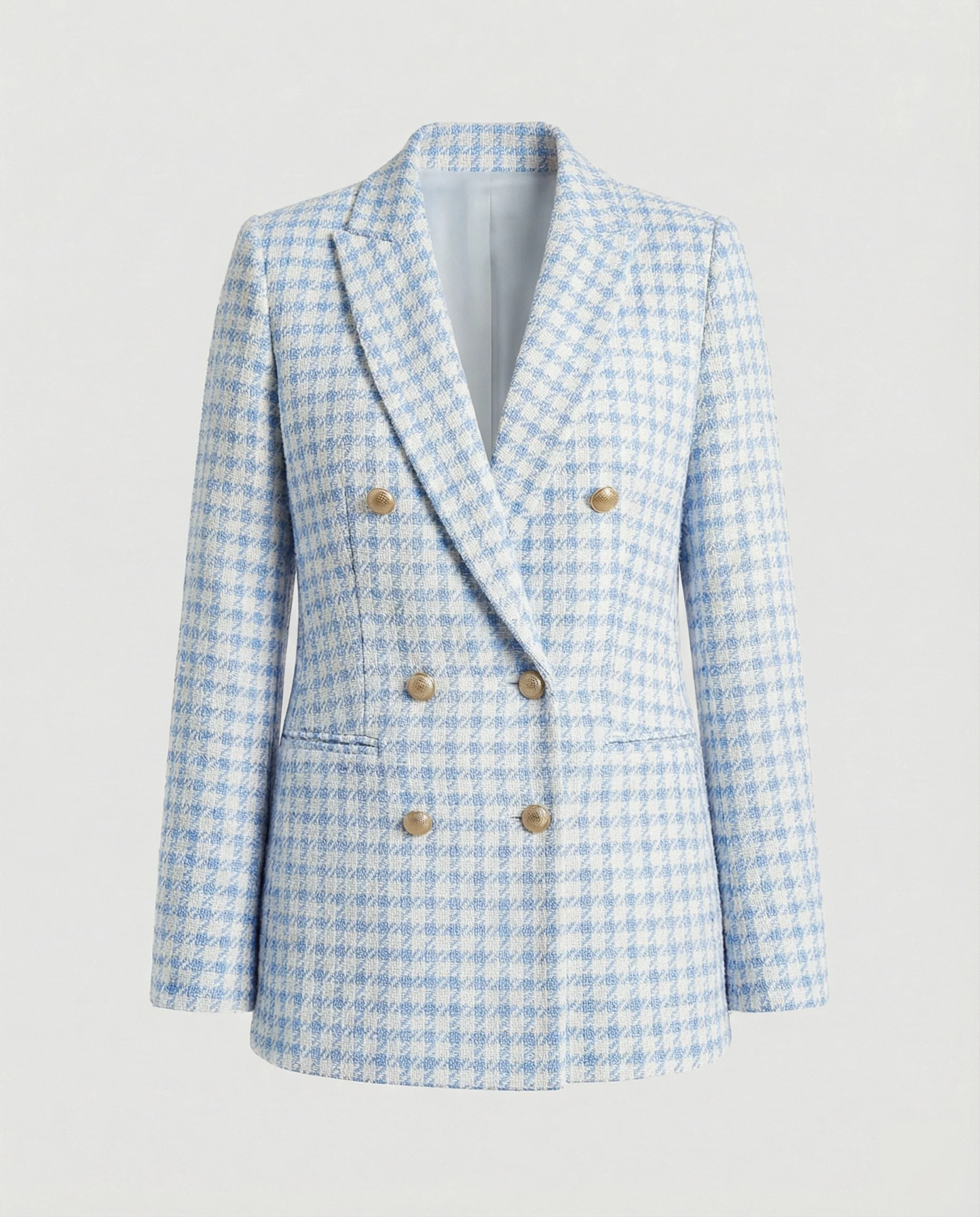 Damen Blazer Tweed Bouclé - Image 2