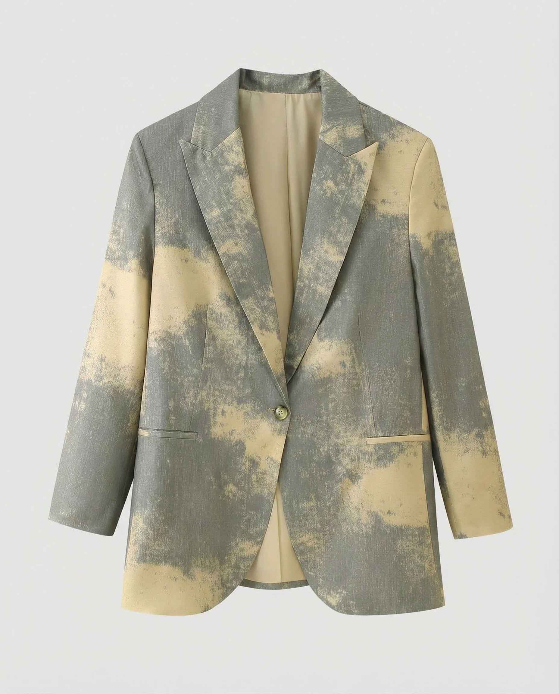 Damen Oversize Blazer strukturiert mit Revers - Image 5