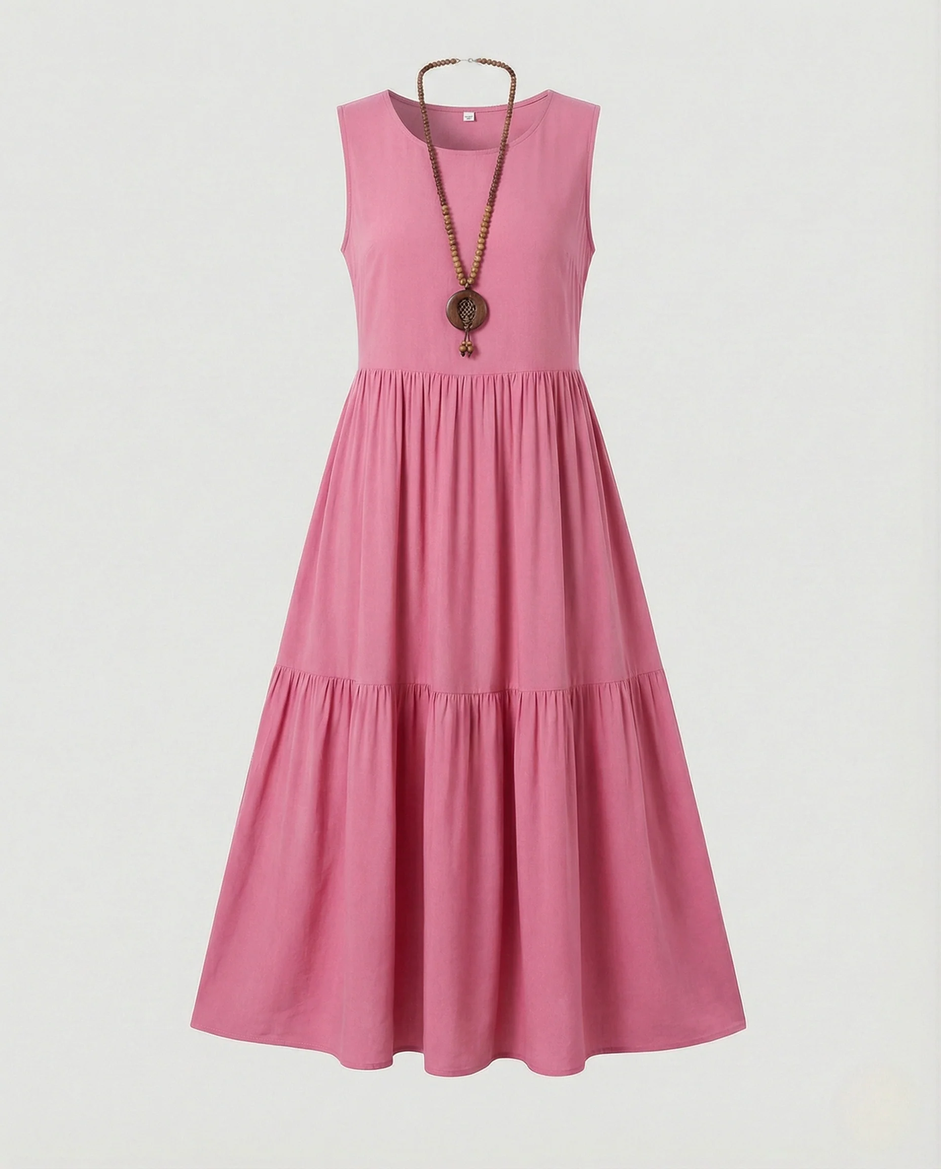Damen Stufen Maxikleid mit Schmetterlingsprint - Image 15