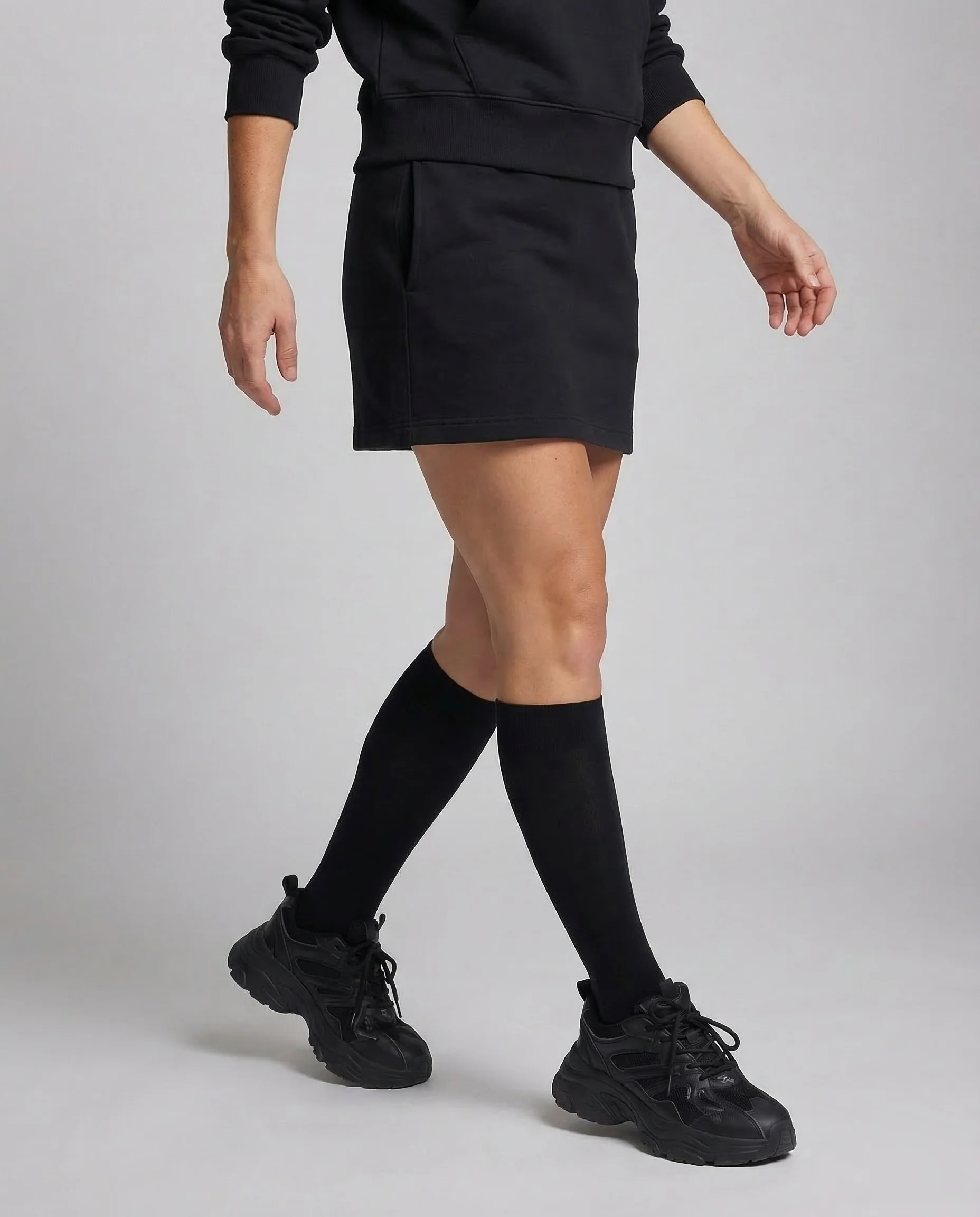 Damen Sweat Set Minirock - Image 2