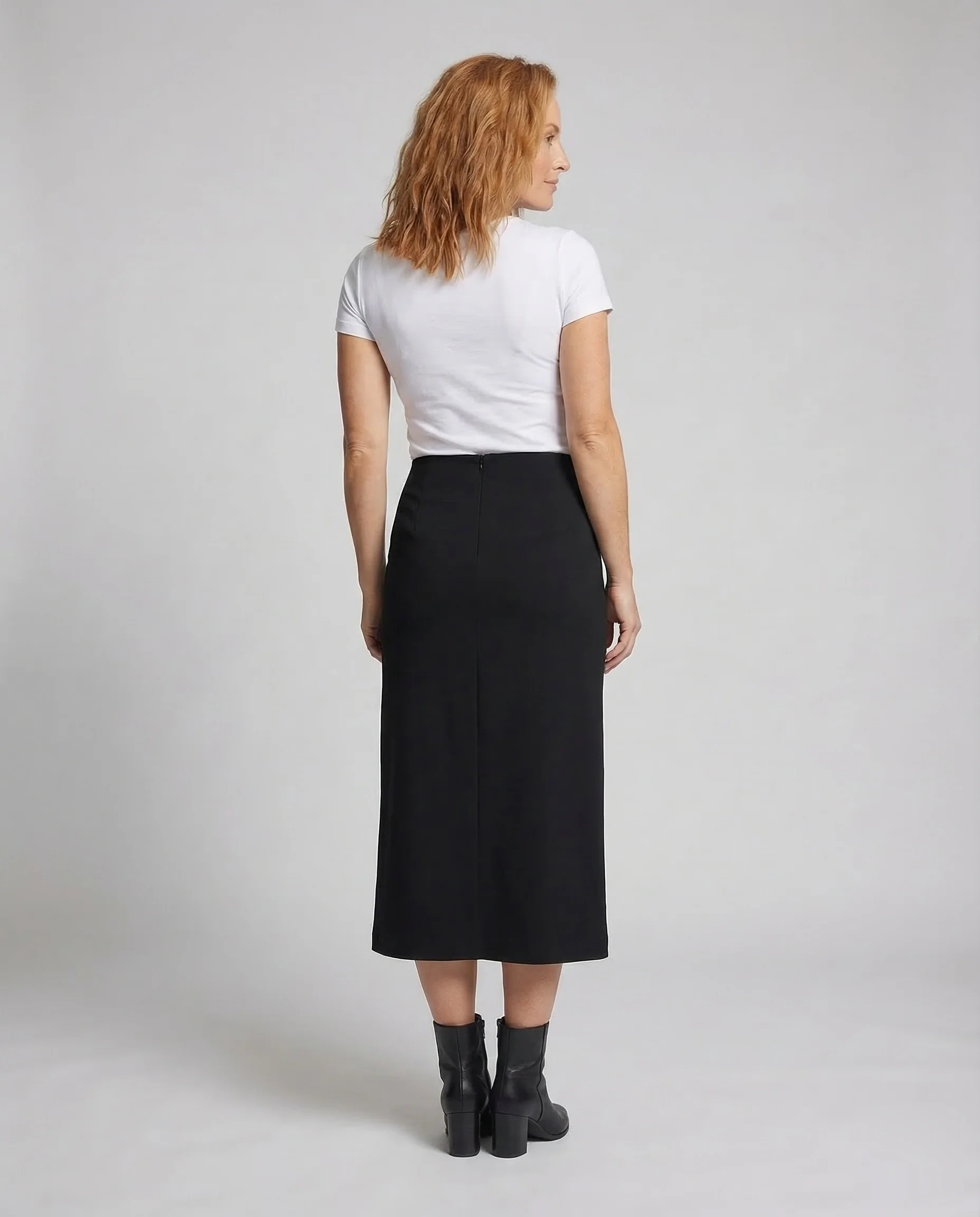 Damen Midirock Bleistift - Image 3