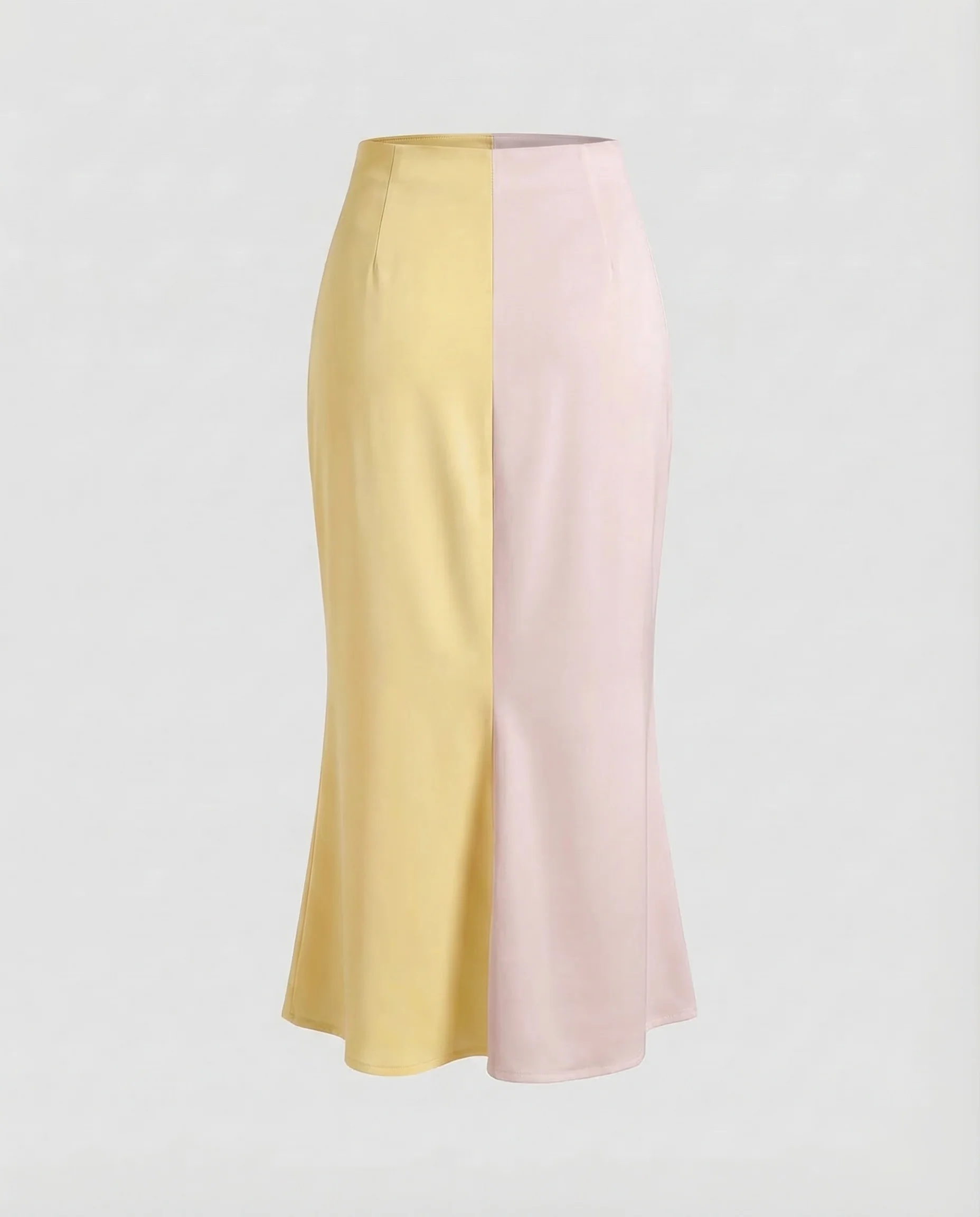 Damen Midirock Satin Bleistift - Image 6