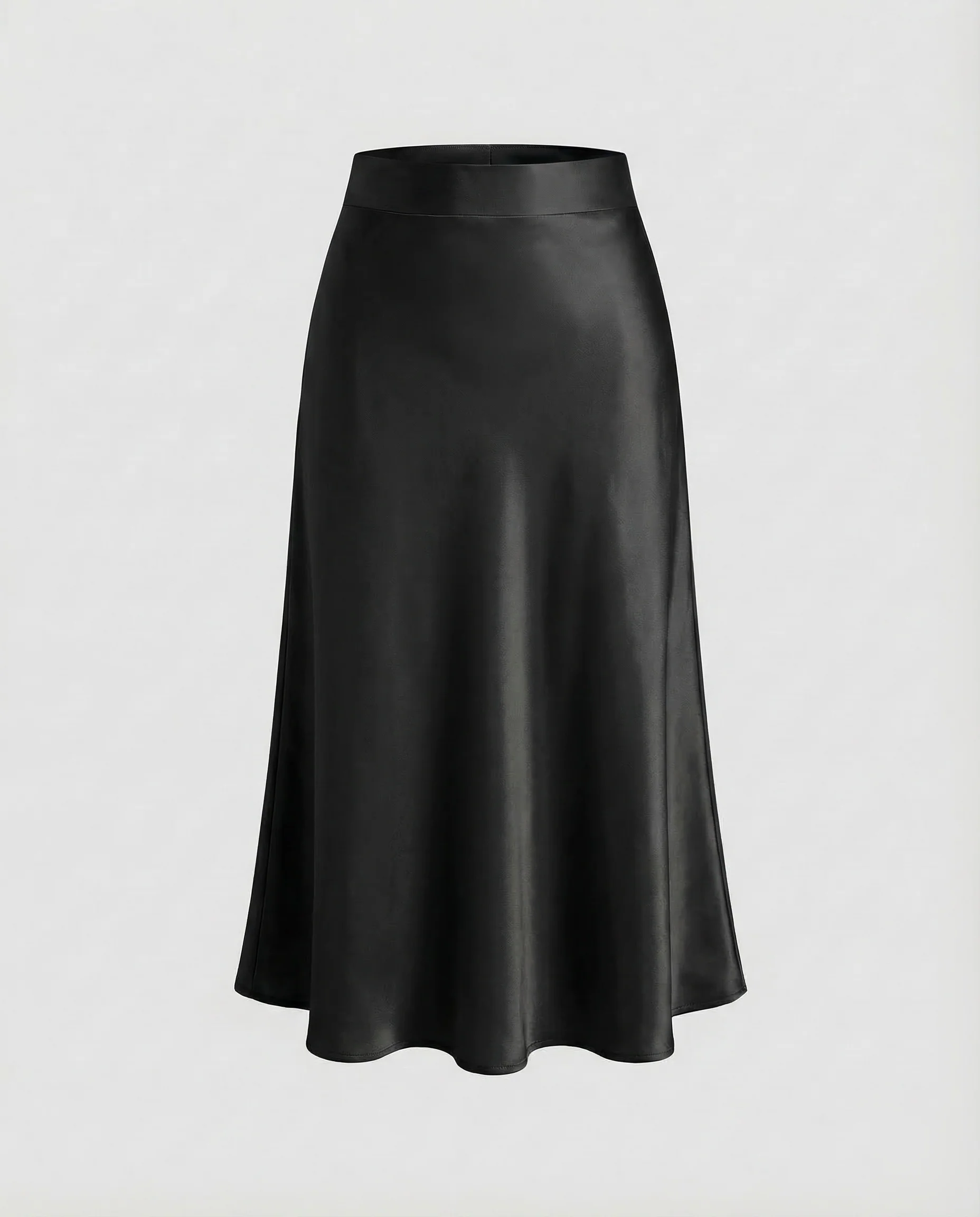 Damen Midirock Satin Elegant - Image 7