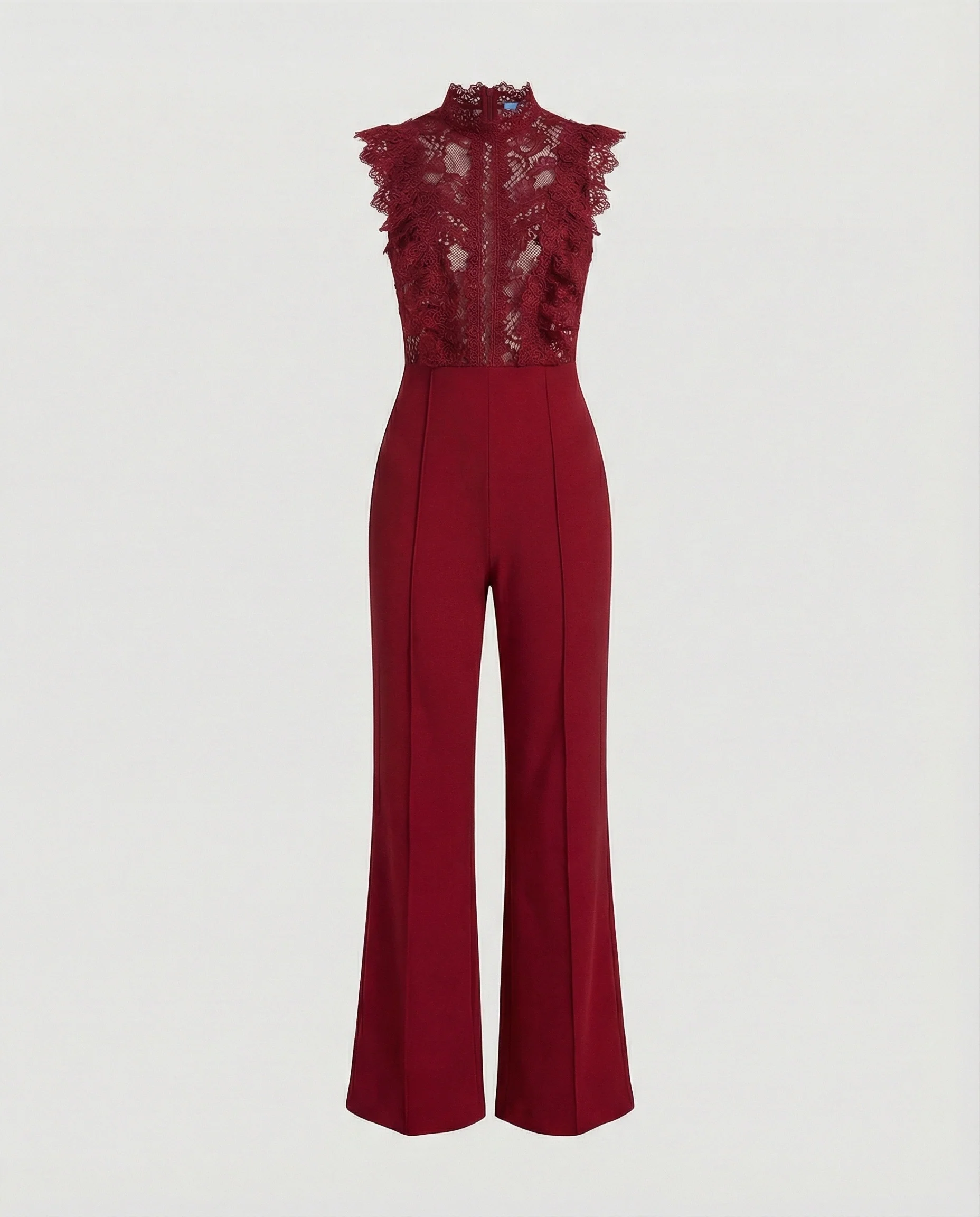Damen Jumpsuit Spitze elegant weit - Image 6