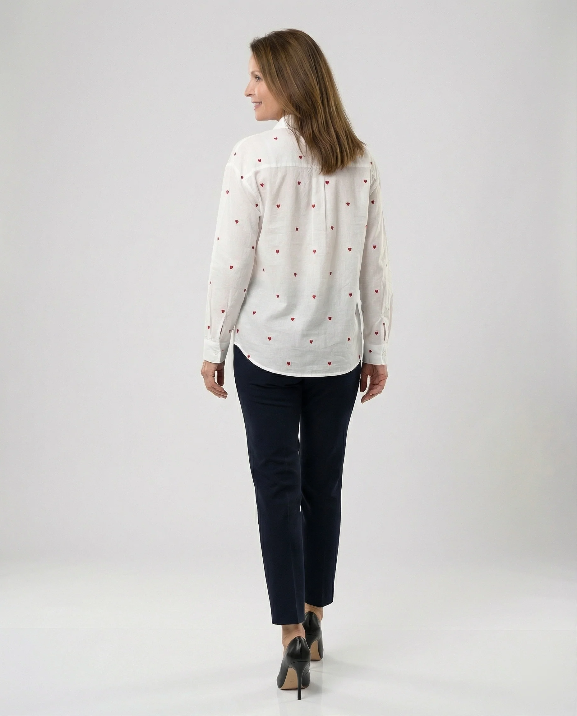 Damen Shorts High Waist Bouclé - Image 2