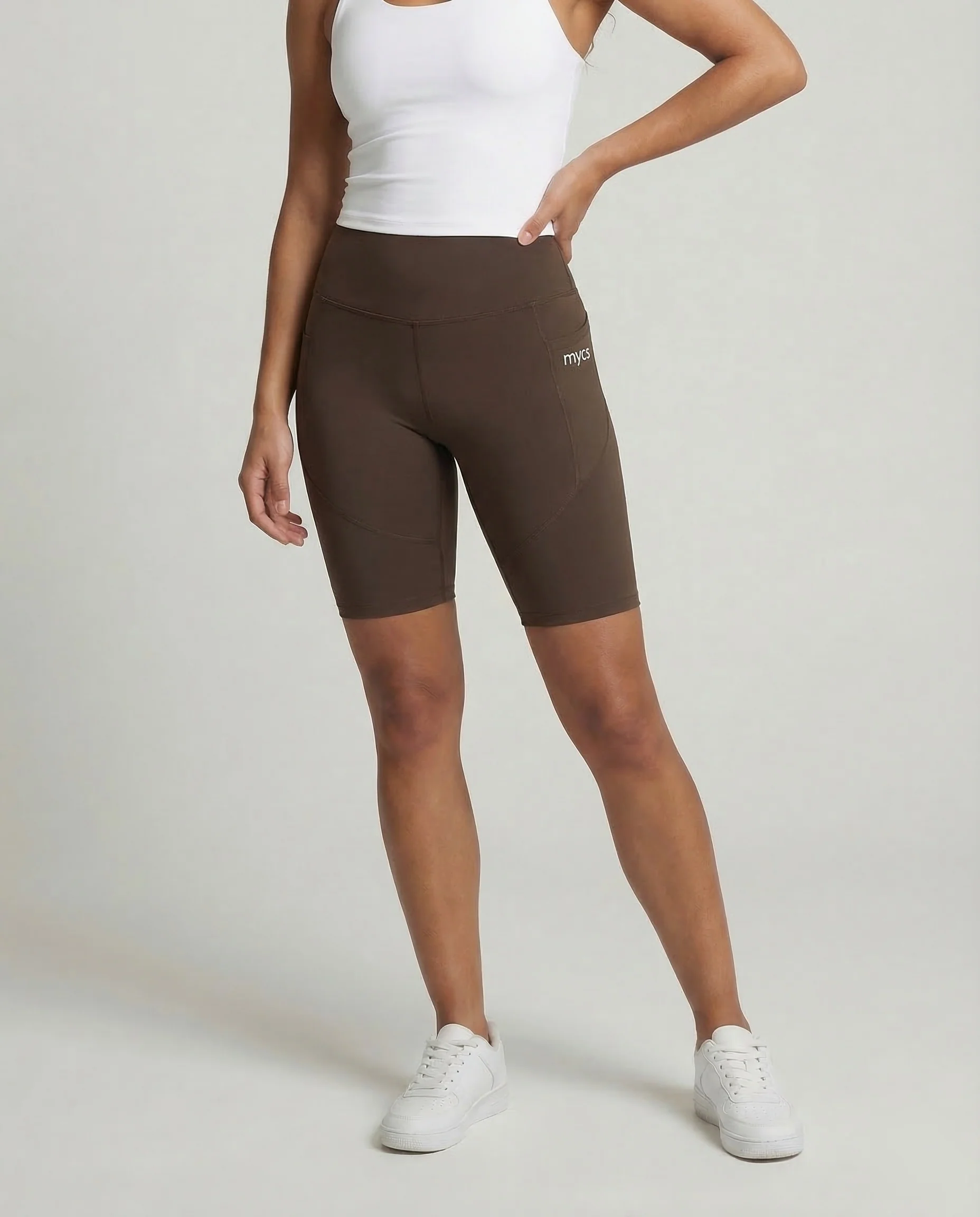 Damen Radlerhose Kompression High Waist - Image 2
