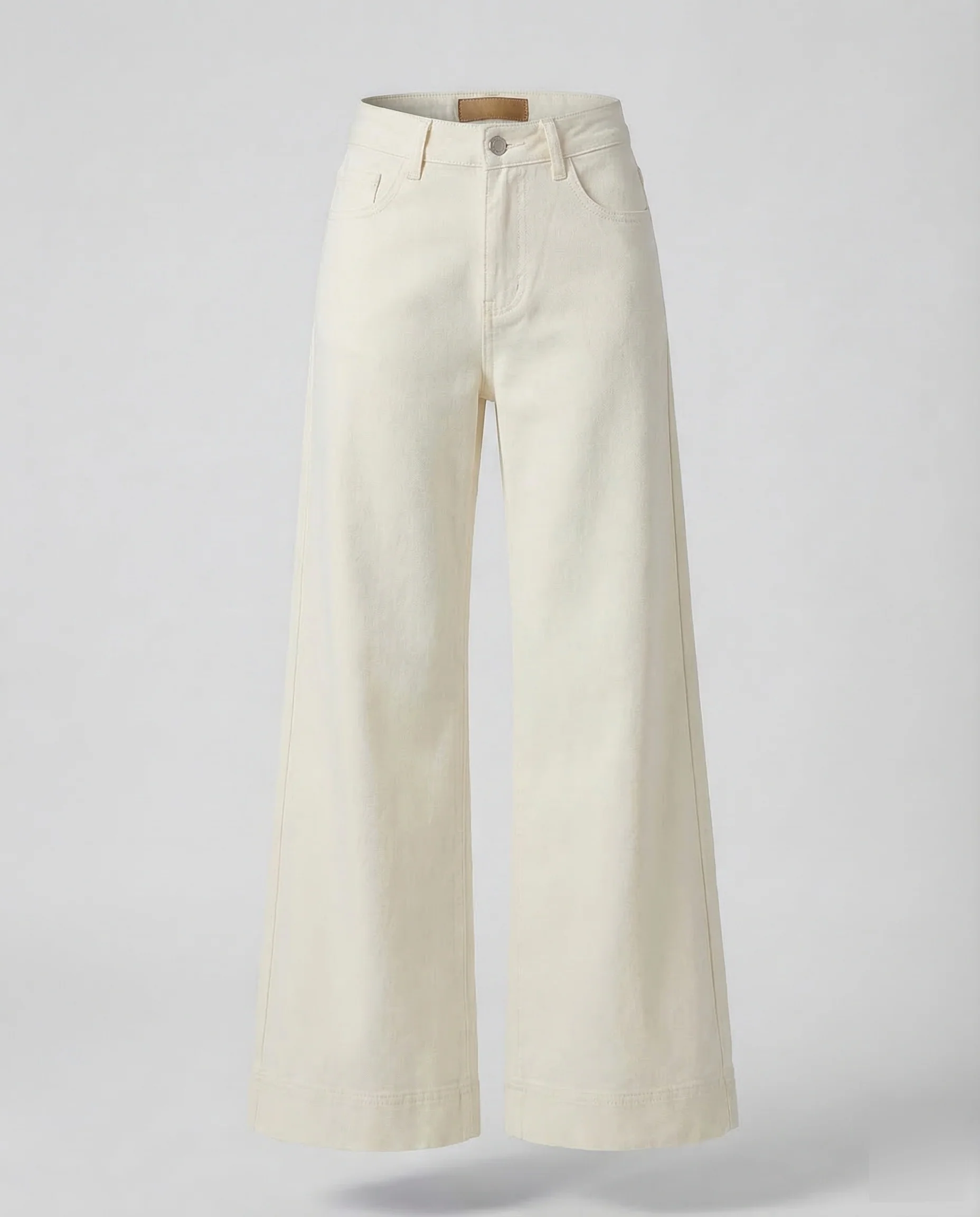 Damen Palazzo Jeans Elastisch - Image 8