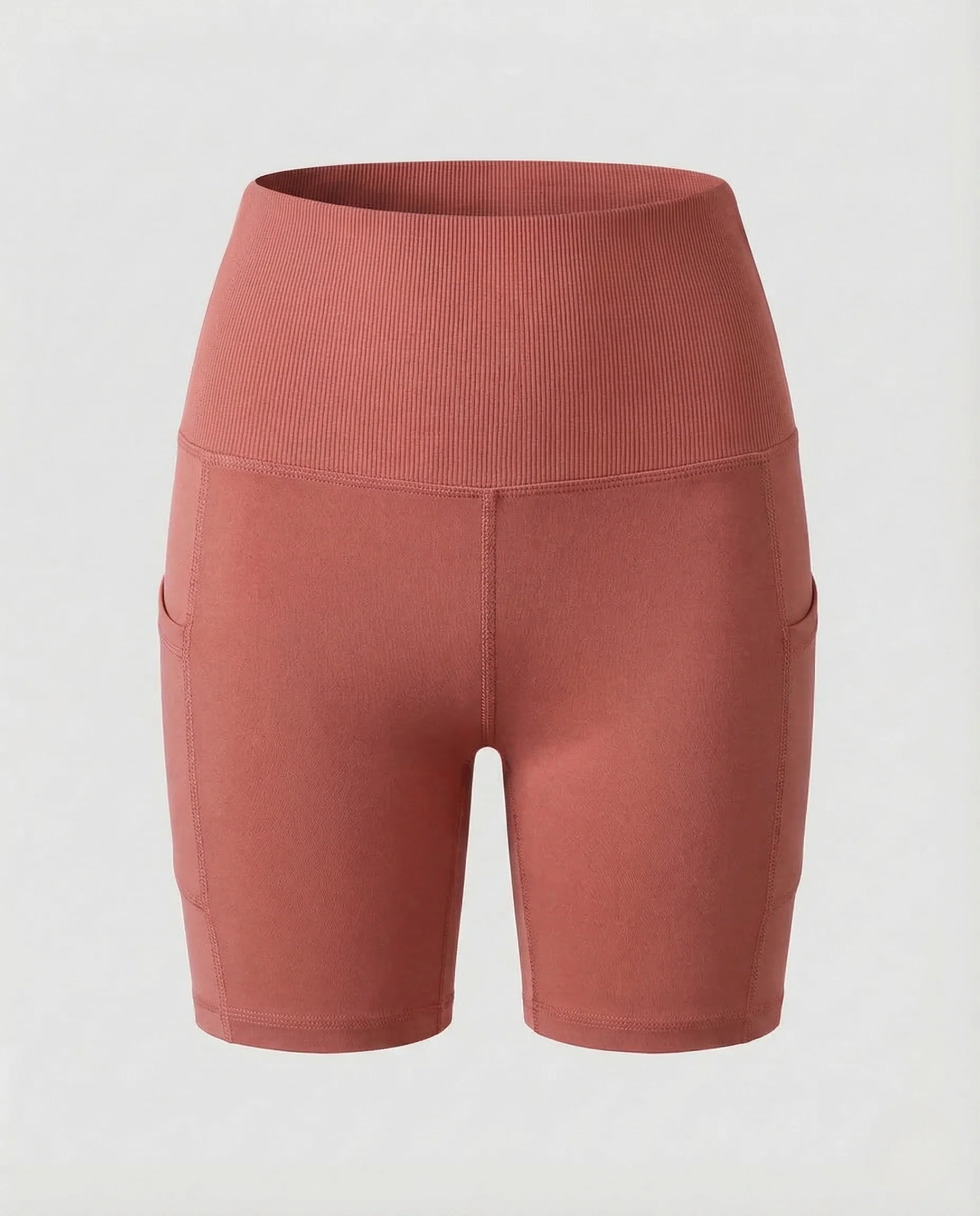 Damen Sportshorts Kompression Handytasche - Image 6