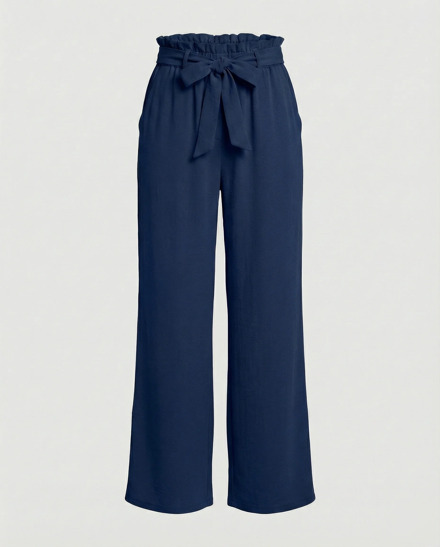 Damen Stoffhose Damen High Waist weit - Image 6